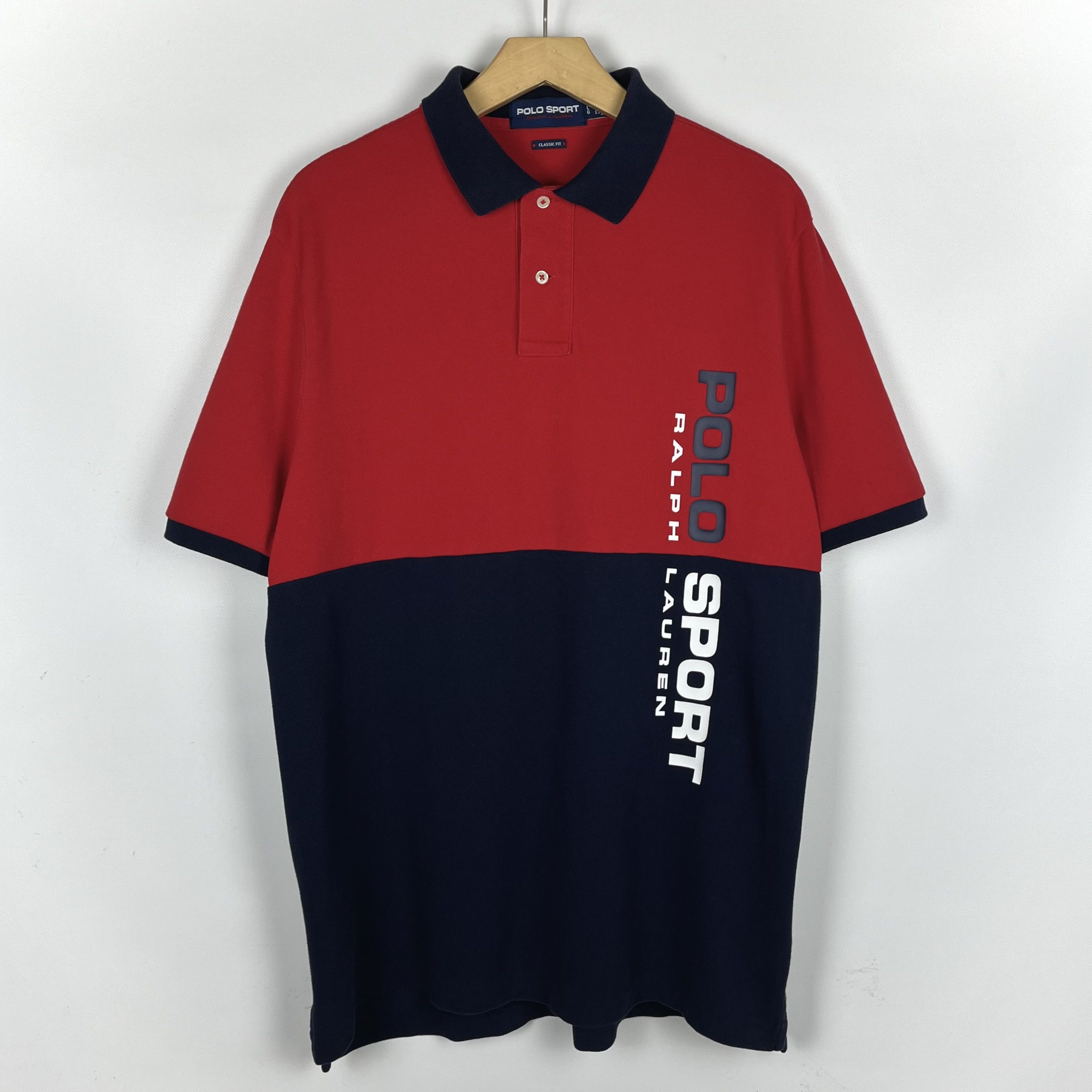 Ralph Lauren Polo Sport Ralph Lauren Big Logo Polo Shirt Size US L / EU 52-54 / 3 - 1 Thumbnail