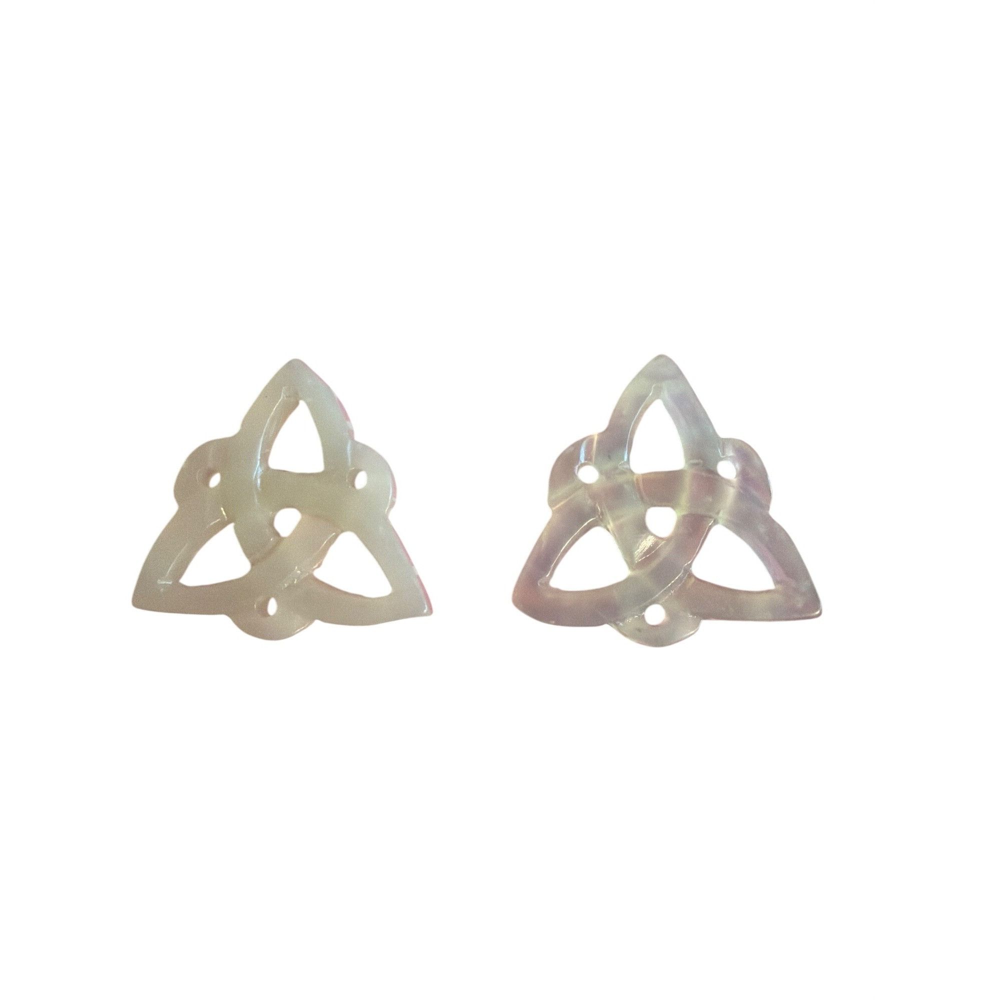 Other 4 Jade Pendants Charms Celtic Knot Floral Plants 1.25" 1.5" Size ONE SIZE - 2 Thumbnail