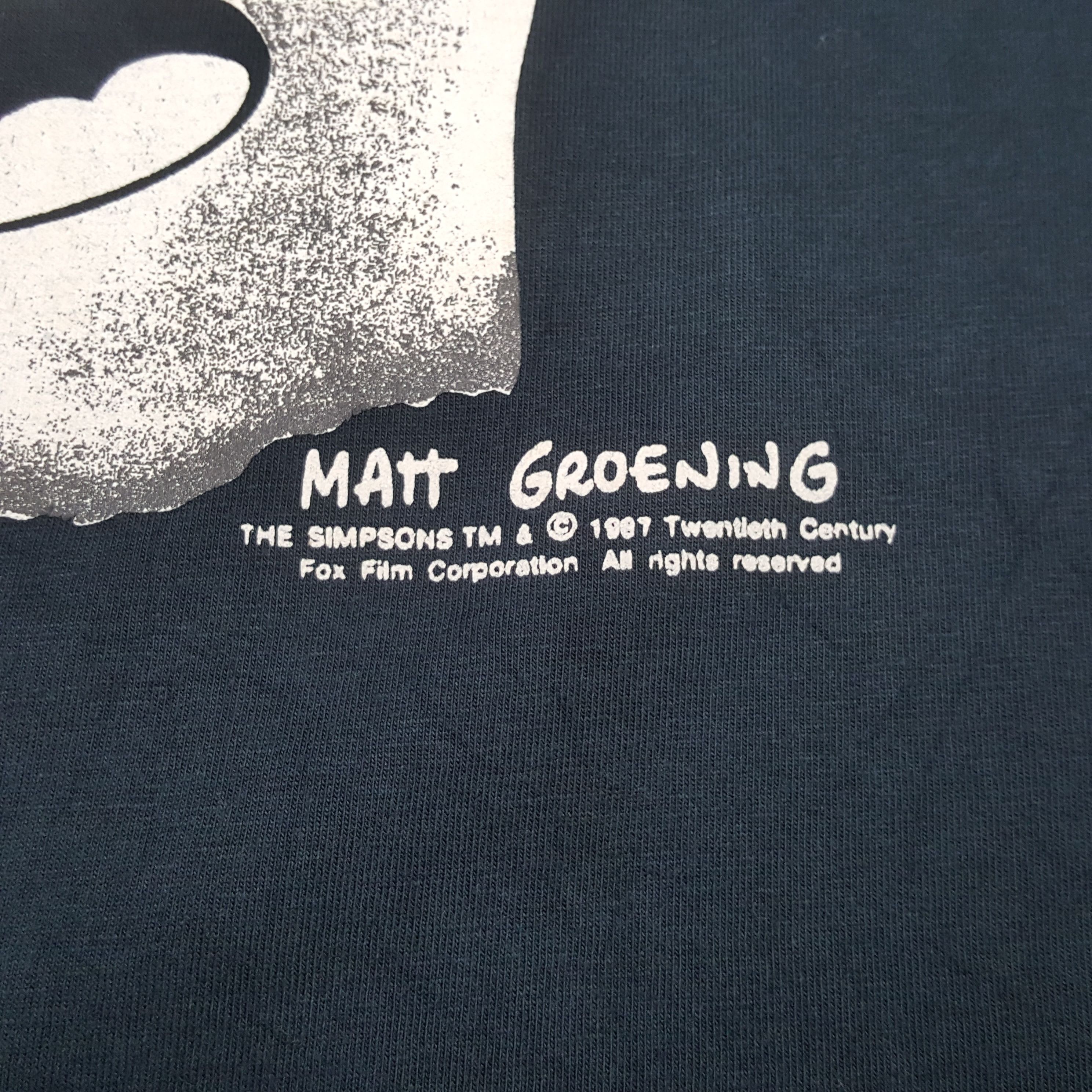 The Simpsons Cartoon Vintage Tshirt RR16