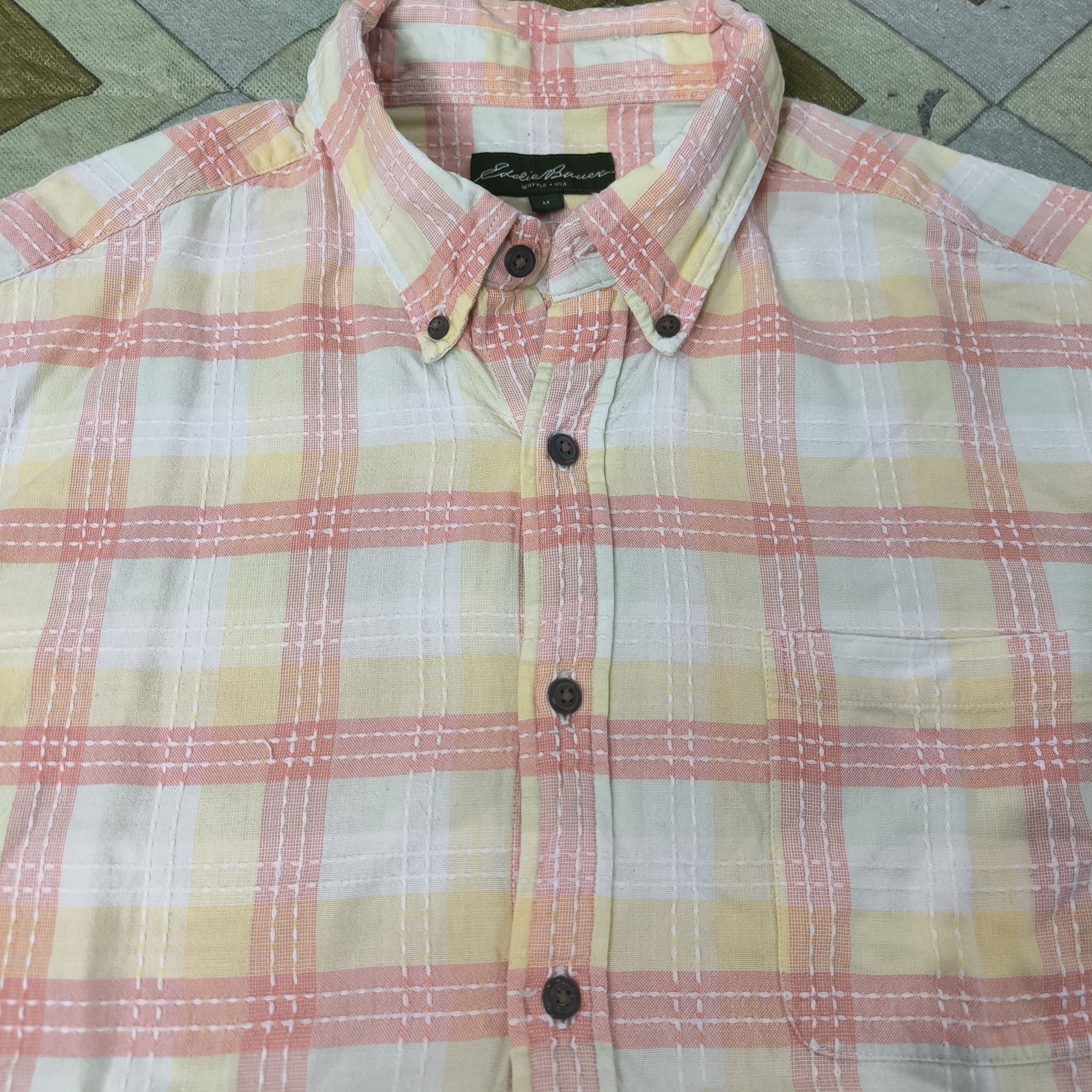 Eddie Bauer Sashiko button ups eddie bauer Size US M / EU 48-50 / 2 - 3 Thumbnail