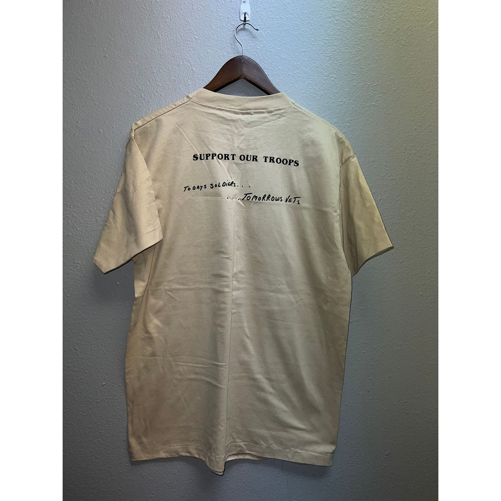 Vintage Vintage Desert Storm Shirt USA Iraq Gulf War Army Tee 90s XL Size US XL / EU 56 / 4 - 6 Thumbnail