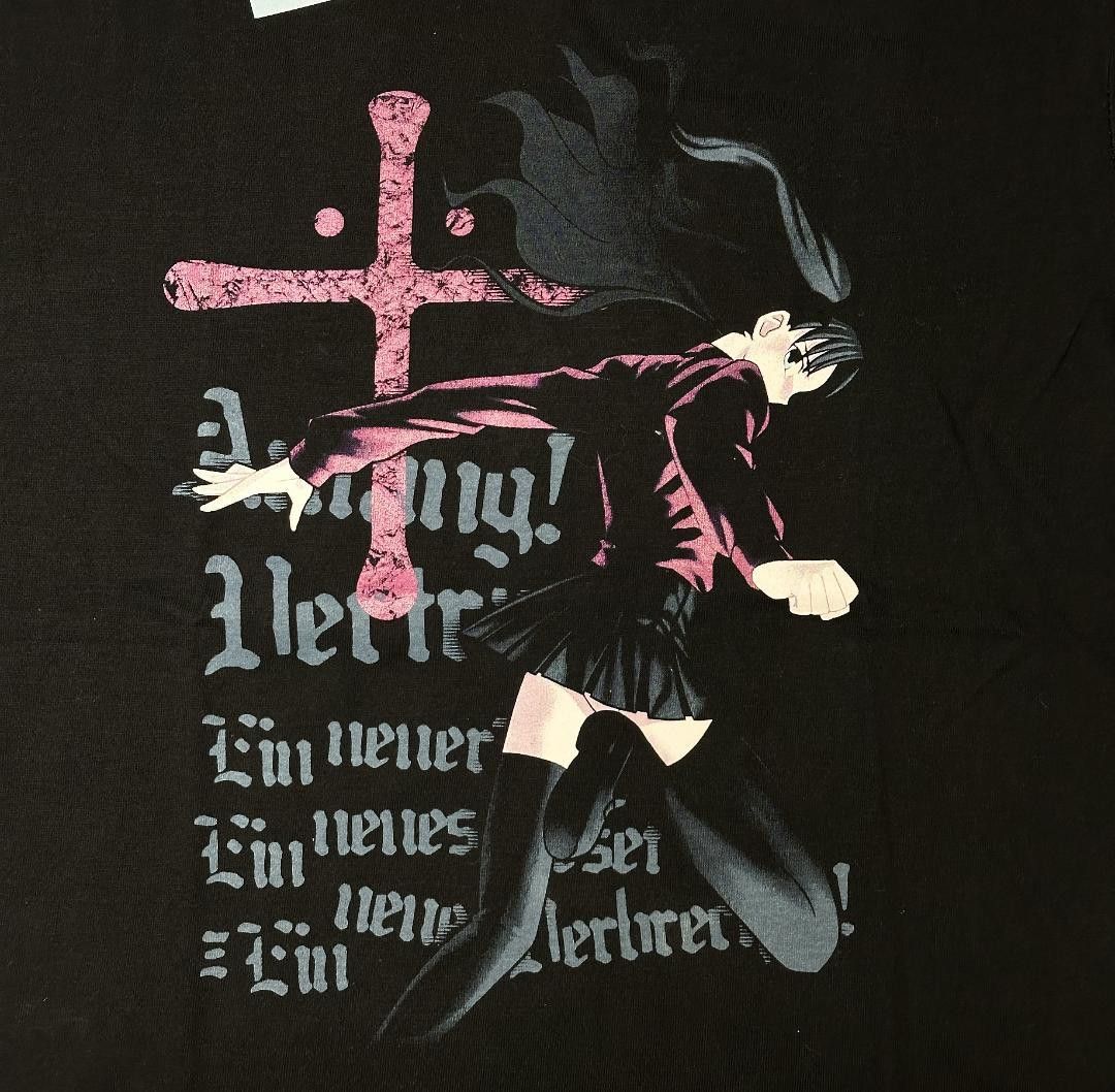 Vintage 初期 00's 新品 COSPA Fate/Stay Night 凛 Tシャツ Size US XXS / EU 40 - 2 Thumbnail