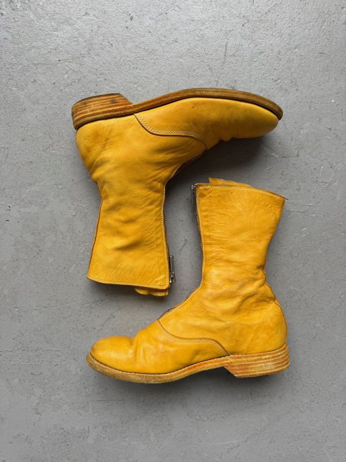 Guidi Guidi 310 Front Zip Soft Horse Leather Boots Size US 6 / IT 36 - 2 Thumbnail