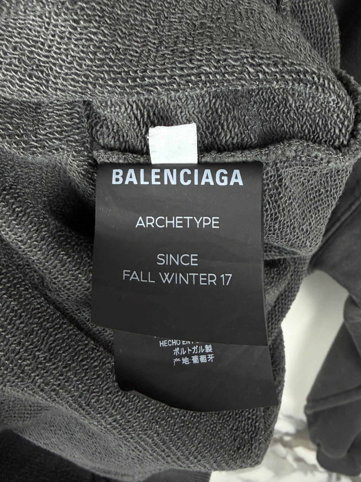 Balenciaga 2018 Balenciaga Paris Tourist Souvenir Hoodie Grey Size US S / EU 44-46 / 1 - 8 Thumbnail