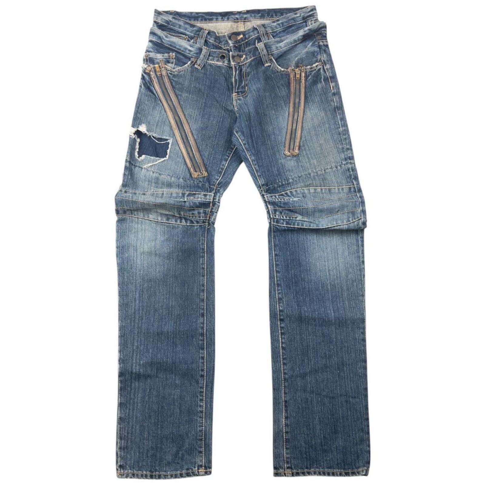 Other Vintage 2000s PPFM Layered Denim Jeans Size W32 Size US 34 / EU 50 - 7 Thumbnail