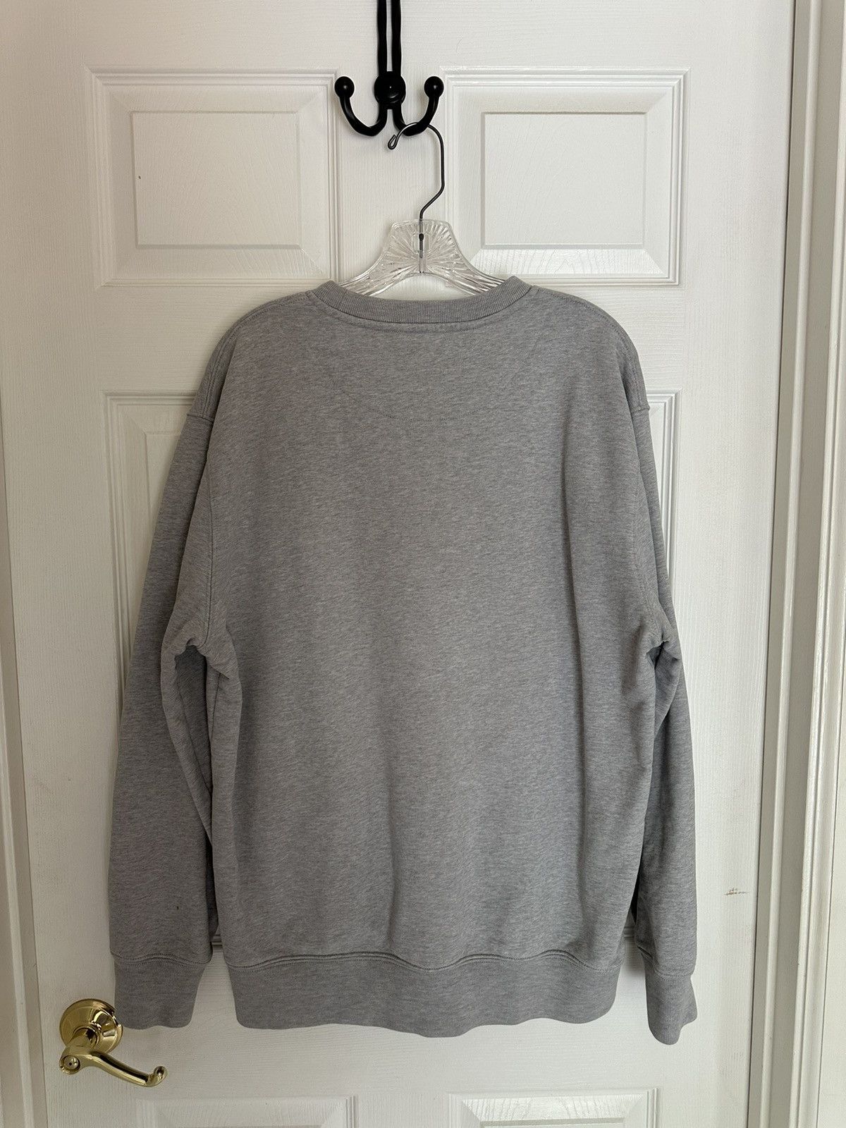 Palace Grey and Orange crewneck Size US L / EU 52-54 / 3 - 2 Thumbnail