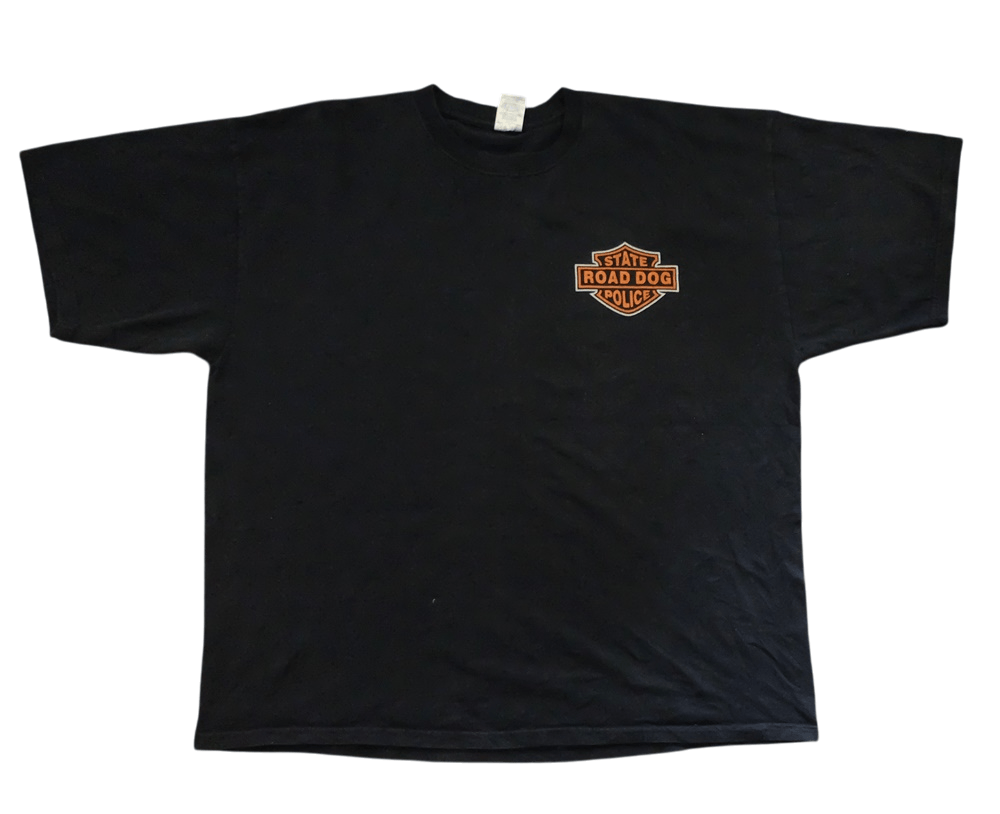 Vintage State Road Dog Police Tee Size US XXL / EU 58 / 5 - 3 Thumbnail