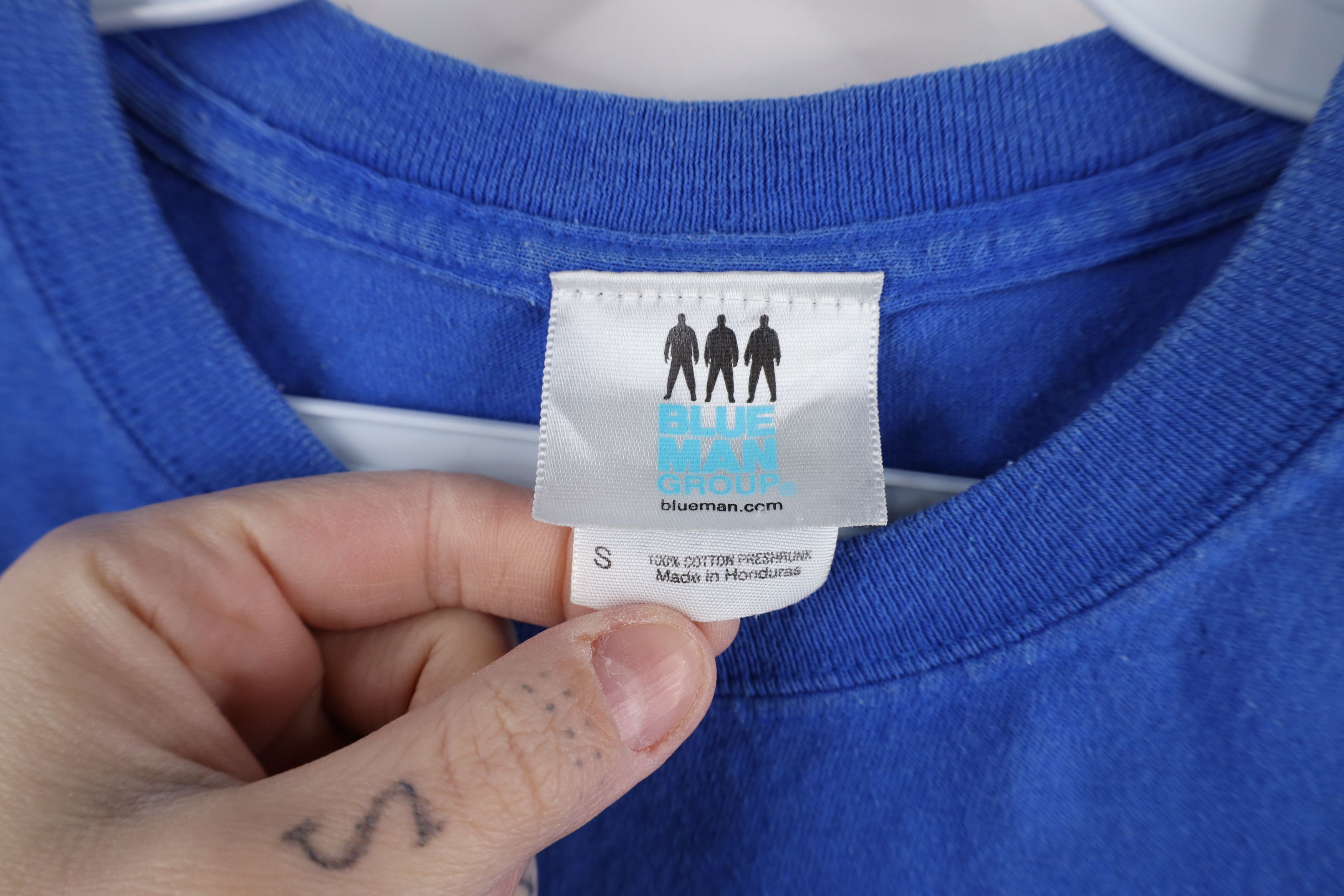 Vintage Vintage Y2K Streetwear Las Vegas Blue Man Group T-Shirt Size S / US 4 / IT 40 - 6 Thumbnail