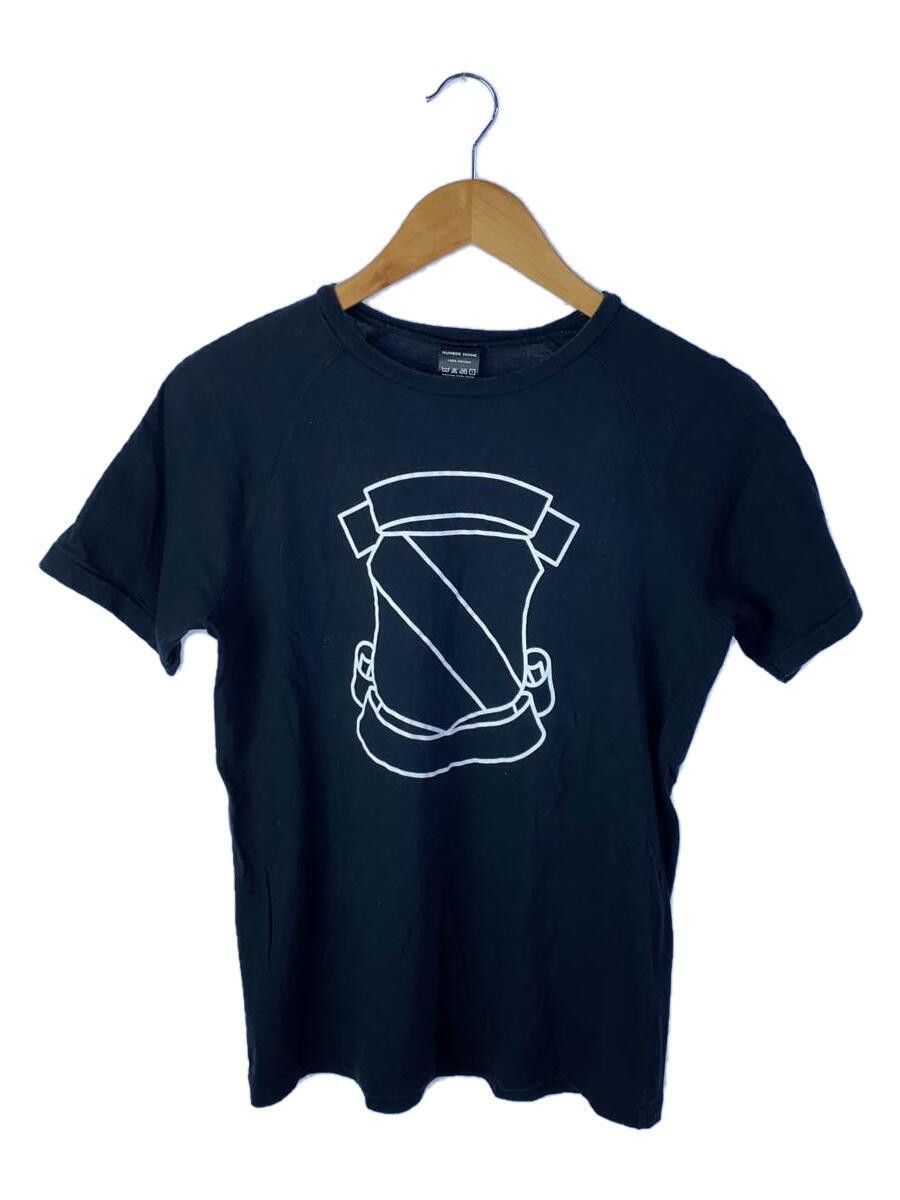 image of Number N Ine Shield T-Shirt in Black, Men's (Size Medium)