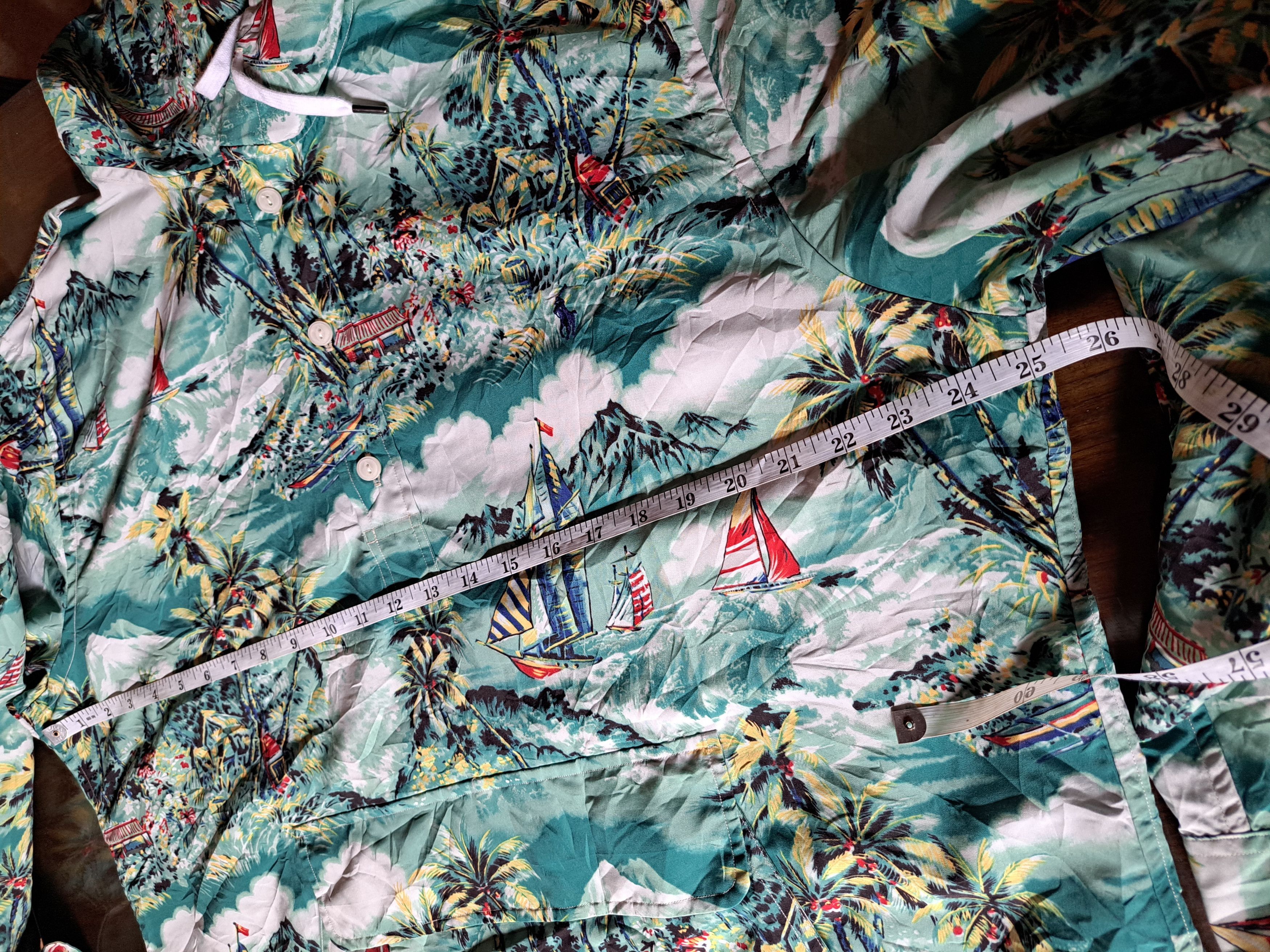 Polo Ralph Lauren Polo Ralph Lauren Sailing Anorak Light Jacket Hawaiian Sz L Size US L / EU 52-54 / 3 - 11 Thumbnail