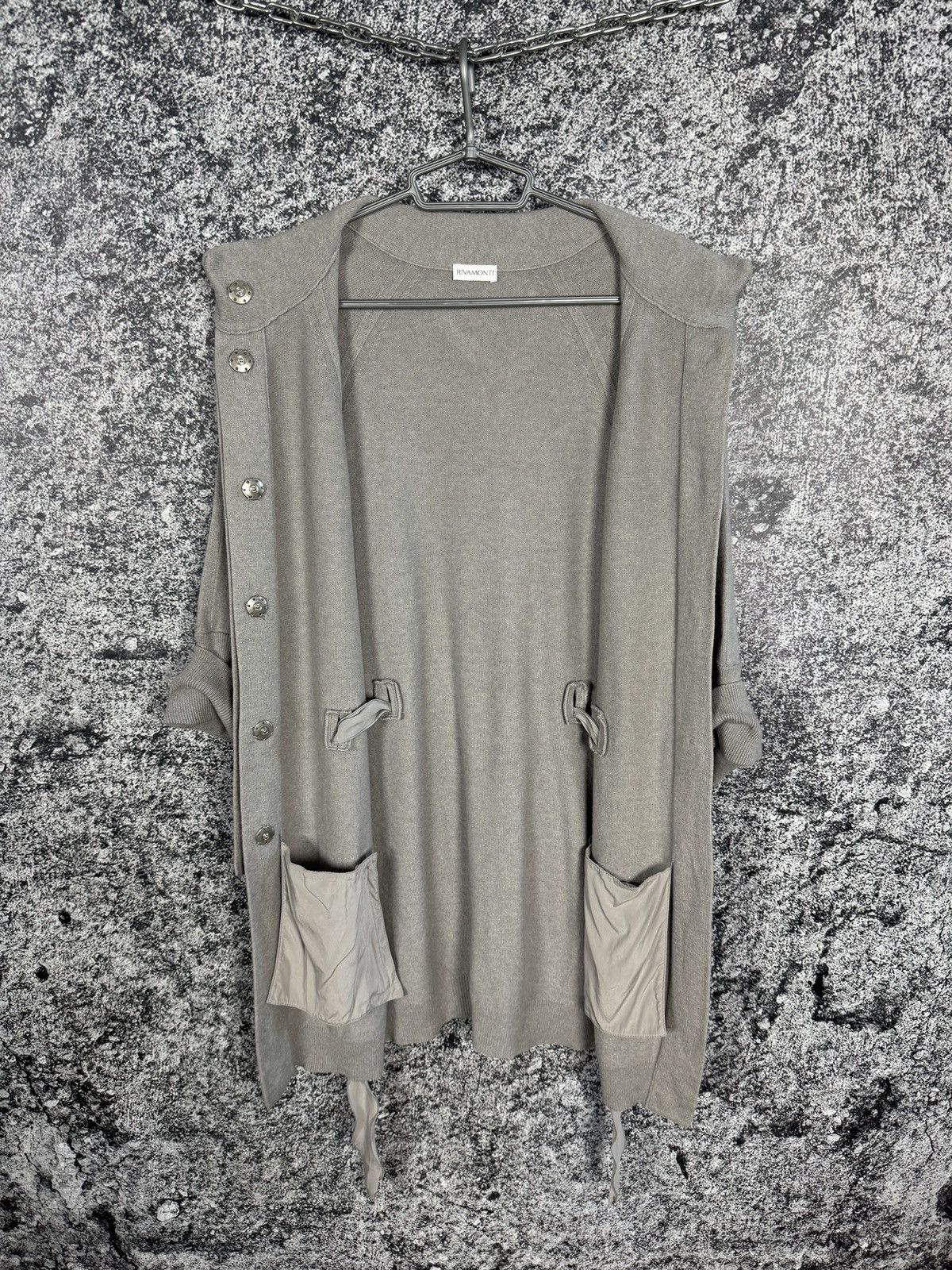 Brunello Cucinelli Rivamonti By Brunello Cucinelli Wool Cardigan Sweater Size M Size XL / US 12-14 / IT 48-50 - 9 Thumbnail