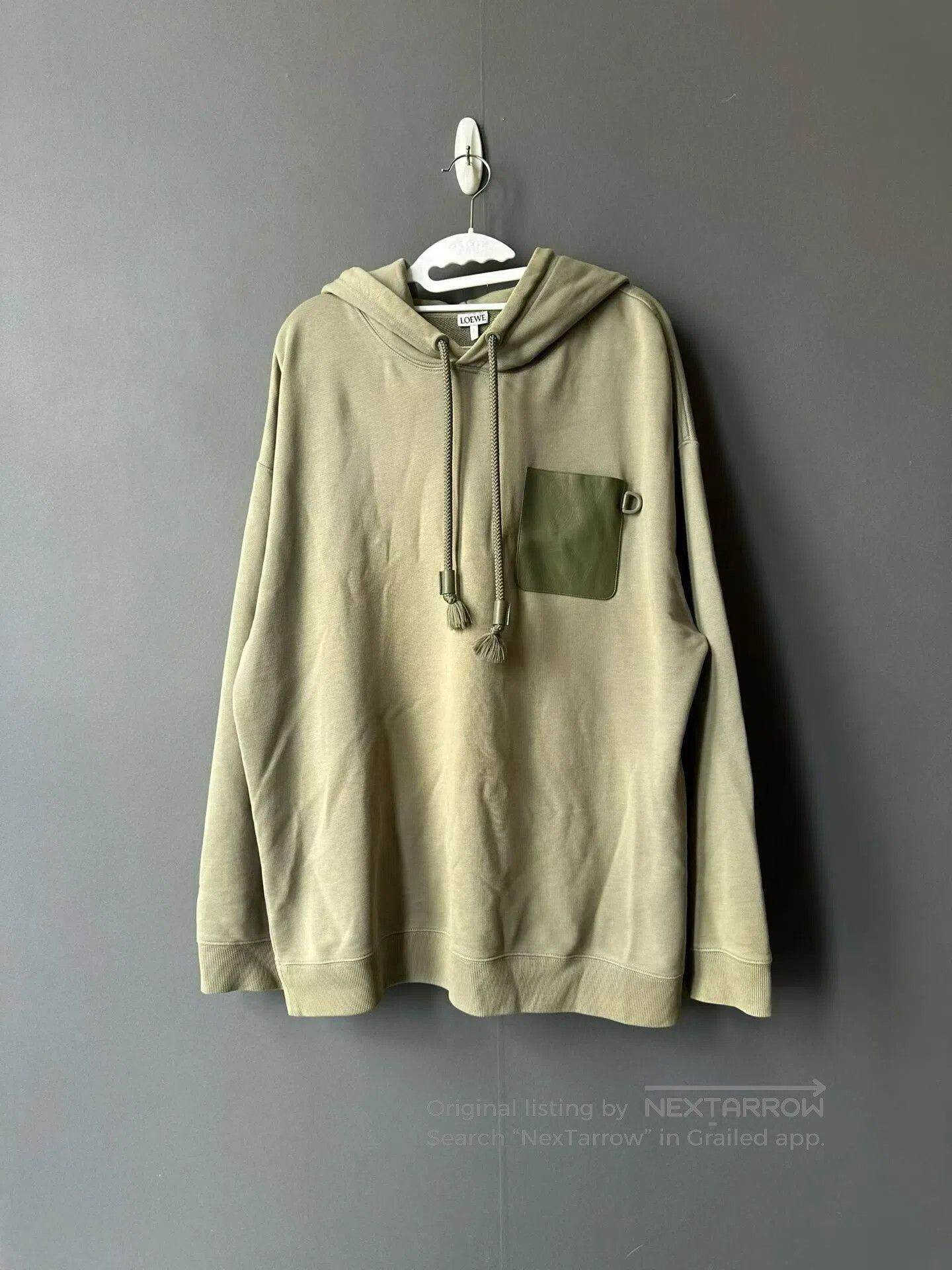 Loewe Loewe Leather Label Hoodie. Size US XL / EU 56 / 4 - 1 Thumbnail