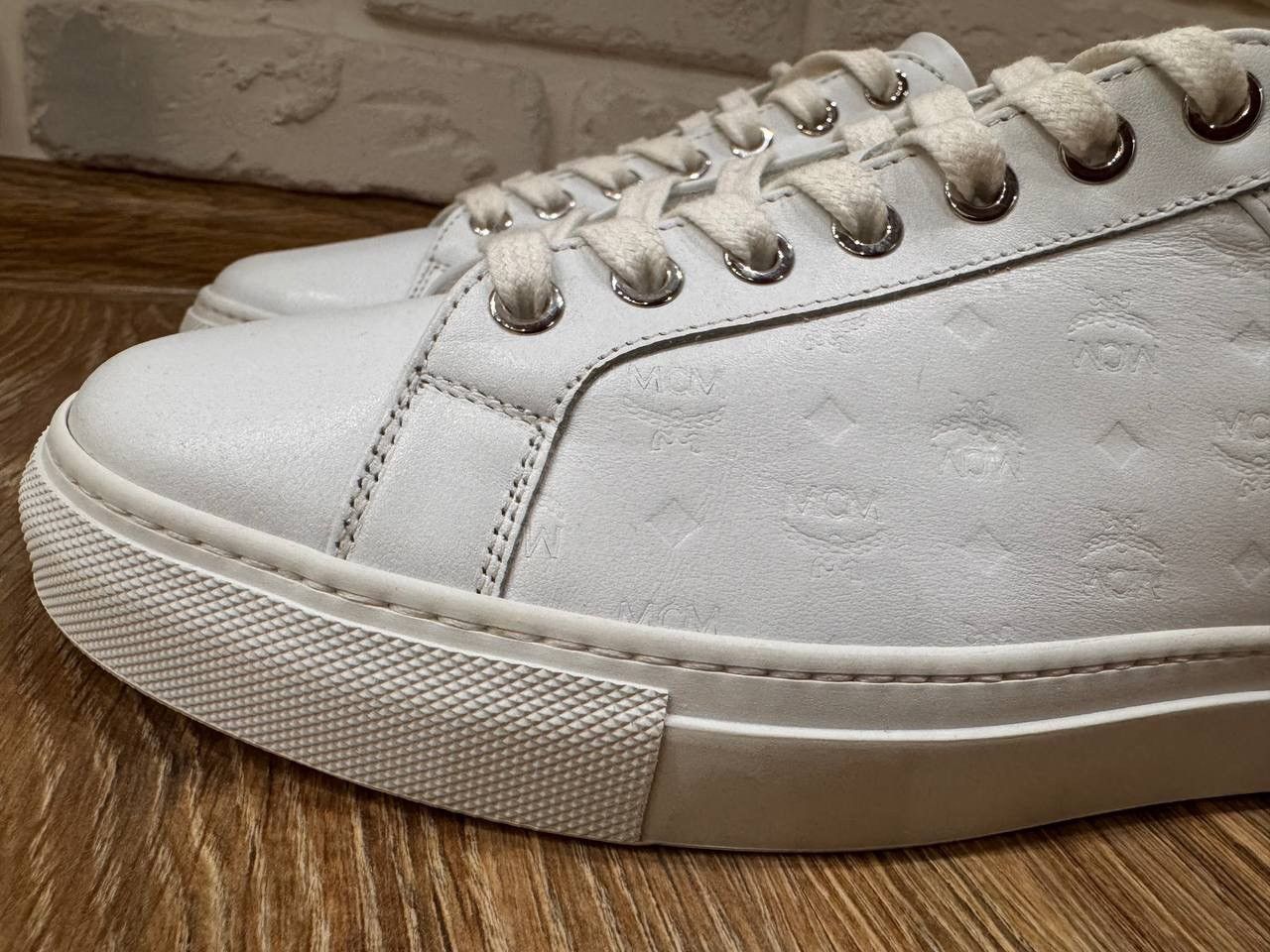 MCM MCM Men's Leather Sneakers Size 41 US 8 Size US 8 / EU 41 - 5 Thumbnail