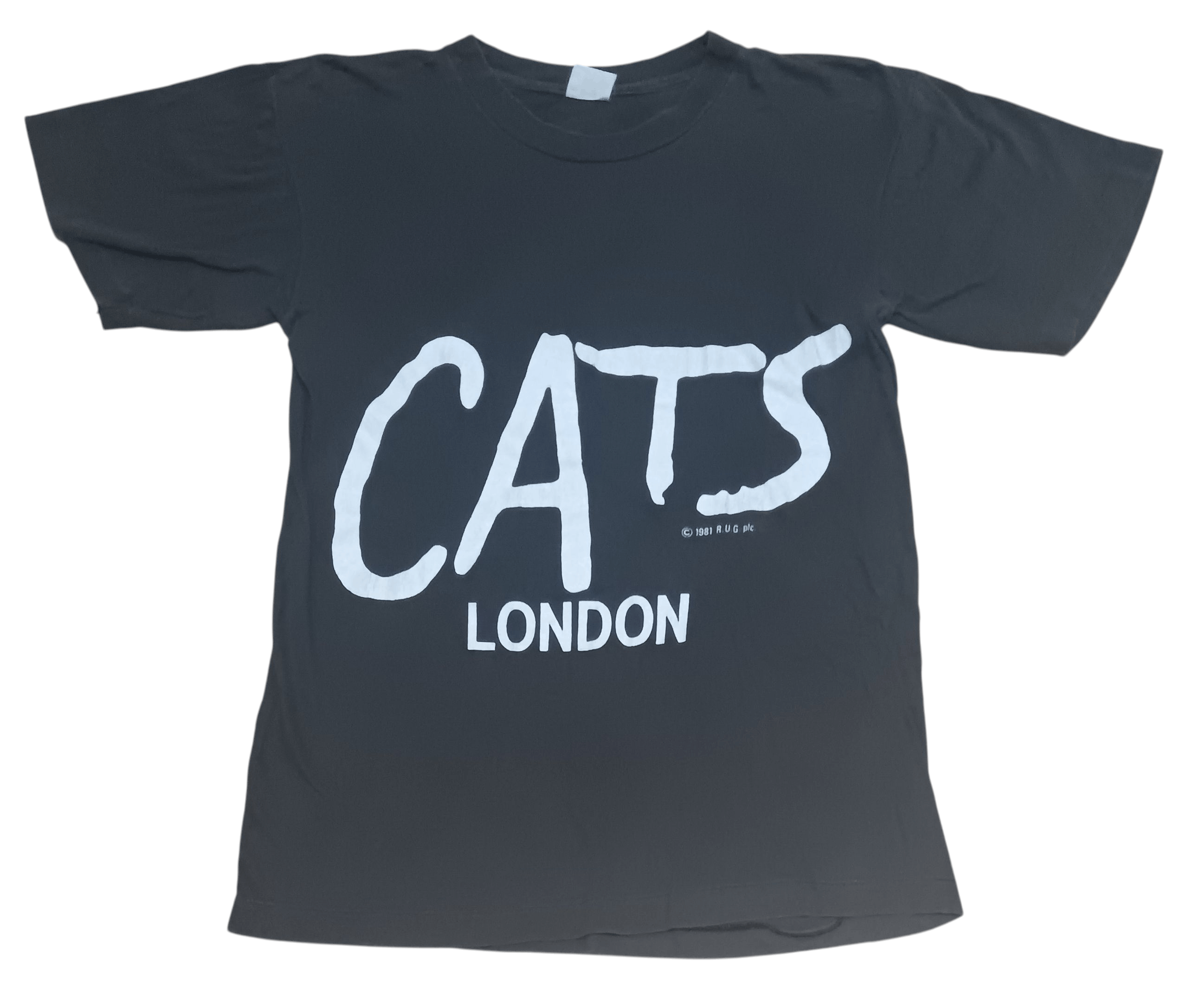 Band Tees VINTAGE CATS MUSICAL LONDON ©1981 SHIRT Size US M / EU 48-50 / 2 - 1 Thumbnail