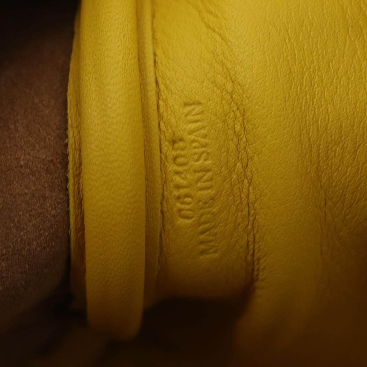Loewe Loewe Leather Handbag Yellow Size ONE SIZE - 8 Thumbnail