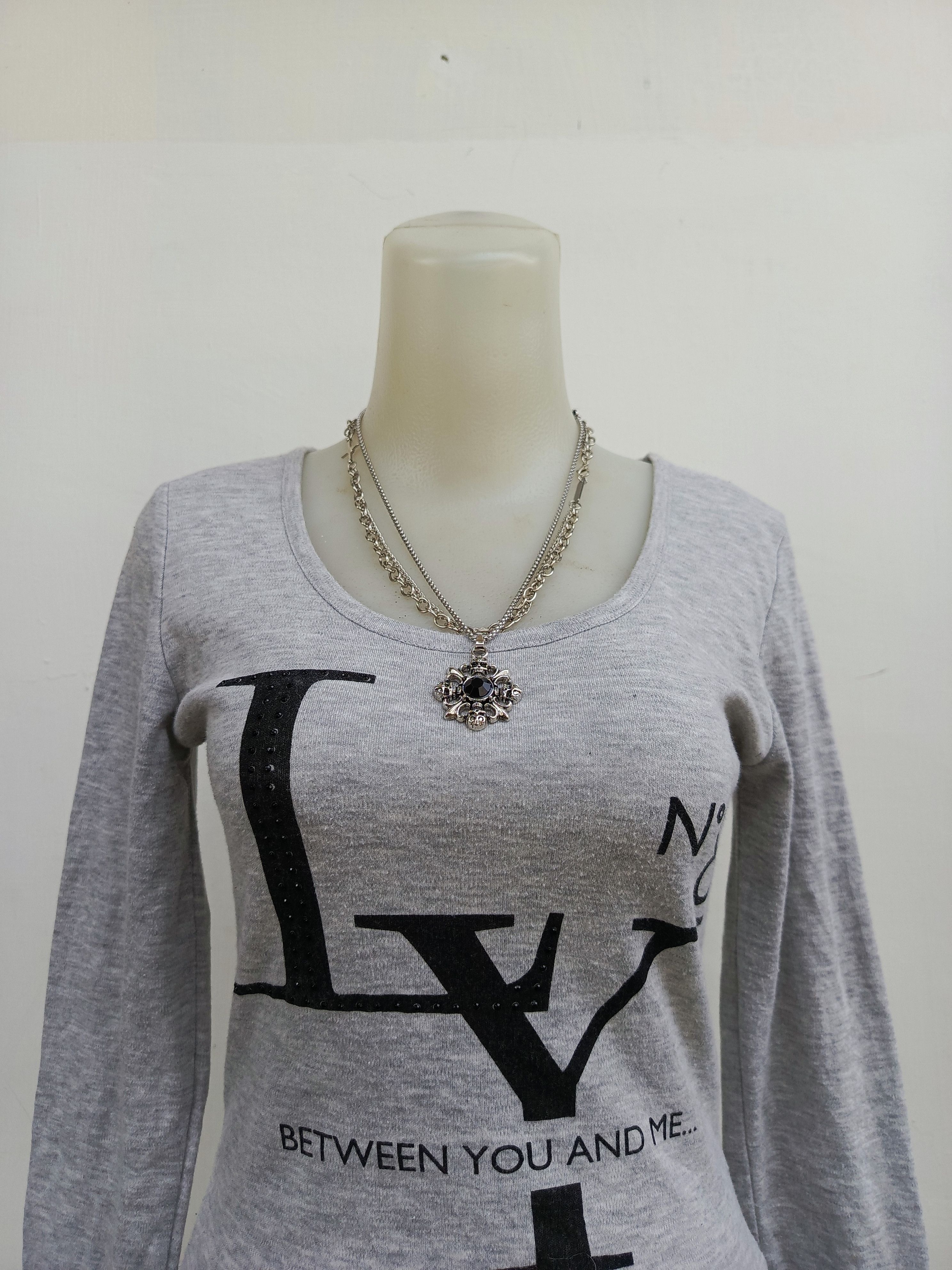 Japanese Brand SHC Y2K Long Sleeve Shirt Size M / US 6-8 / IT 42-44 - 2 Thumbnail