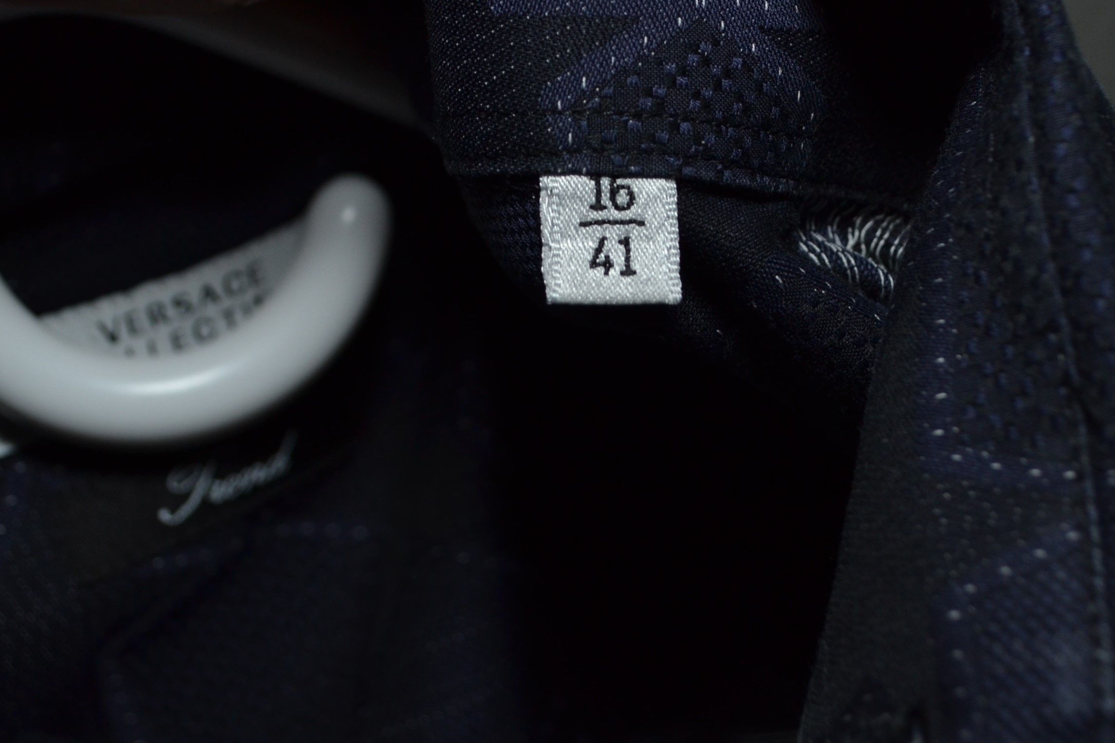 Versace Versace Collection Trend 16 41 M Size Star Pattern Shirt Size US M / EU 48-50 / 2 - 7 Thumbnail
