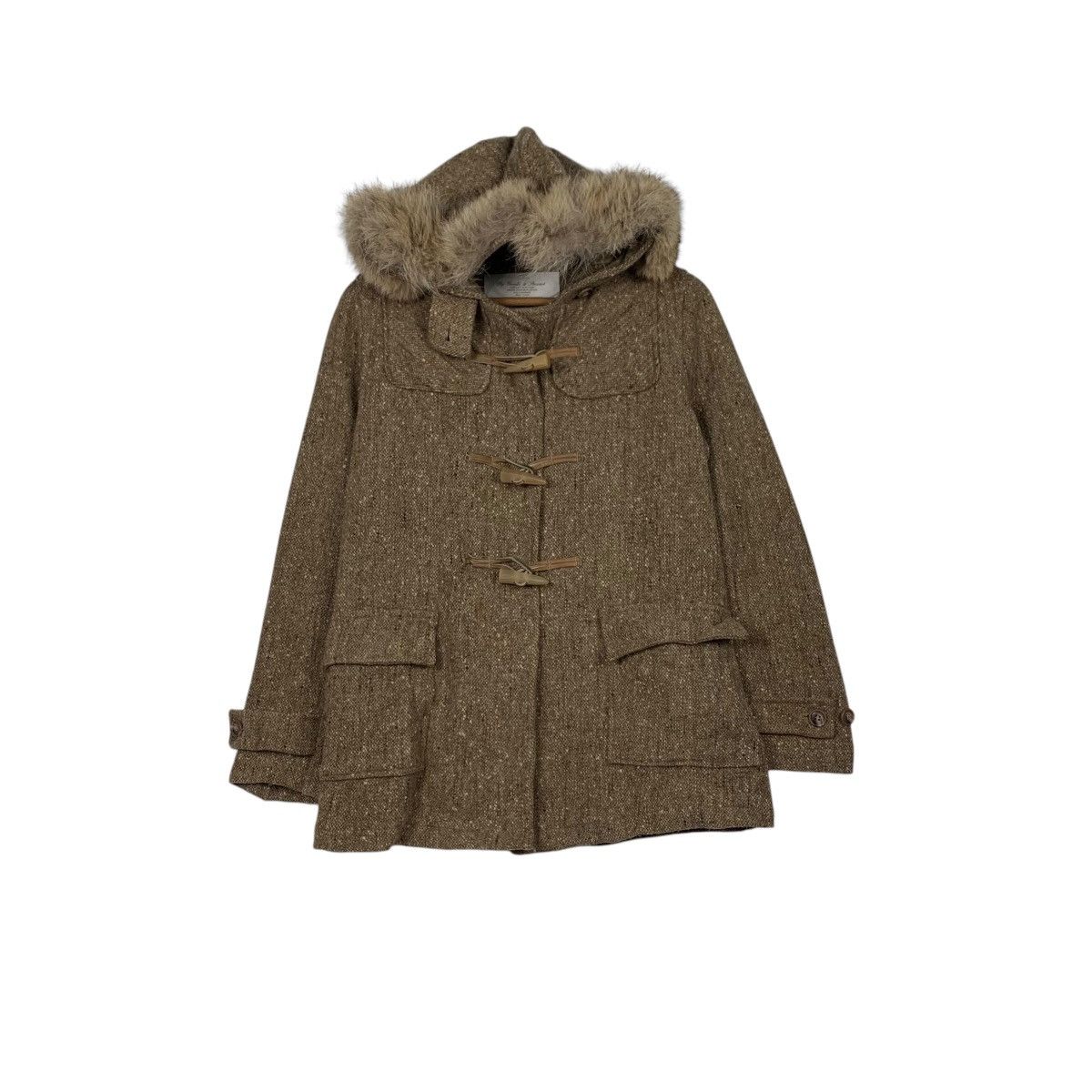 Fidelity FIDELITY By Gerald & Steward Wool Hooded Jacket #2316-C103 Size XS / US 0-2 / IT 36-38 - 1 Thumbnail