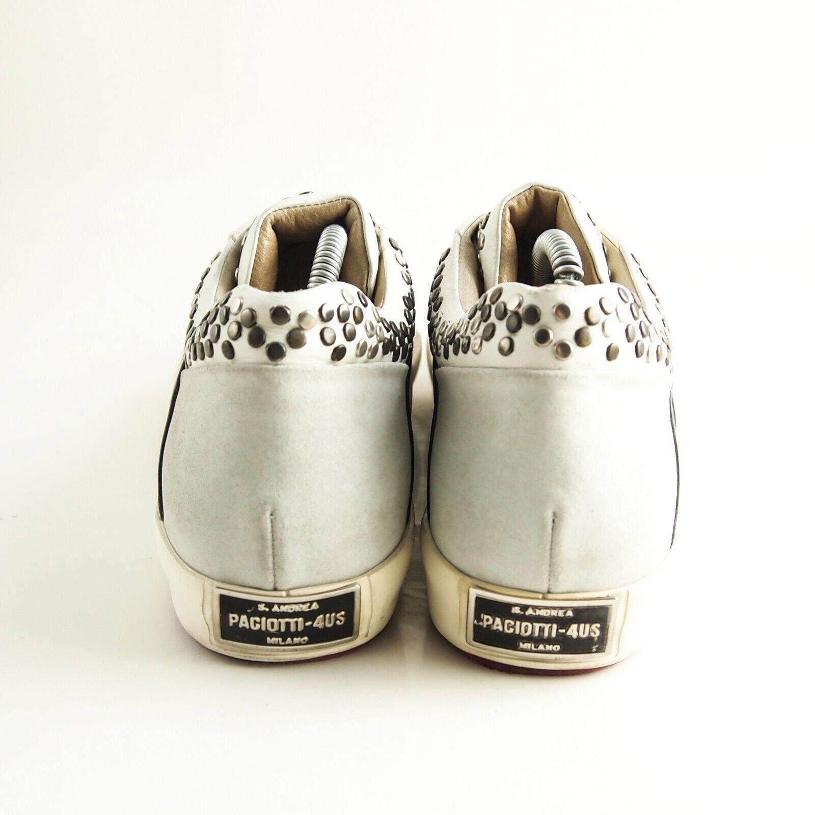 Paciotti Paciotti 4us Low Top Sneakers Studded White US 11 EU 44 Size US 11 / EU 44 - 5 Thumbnail