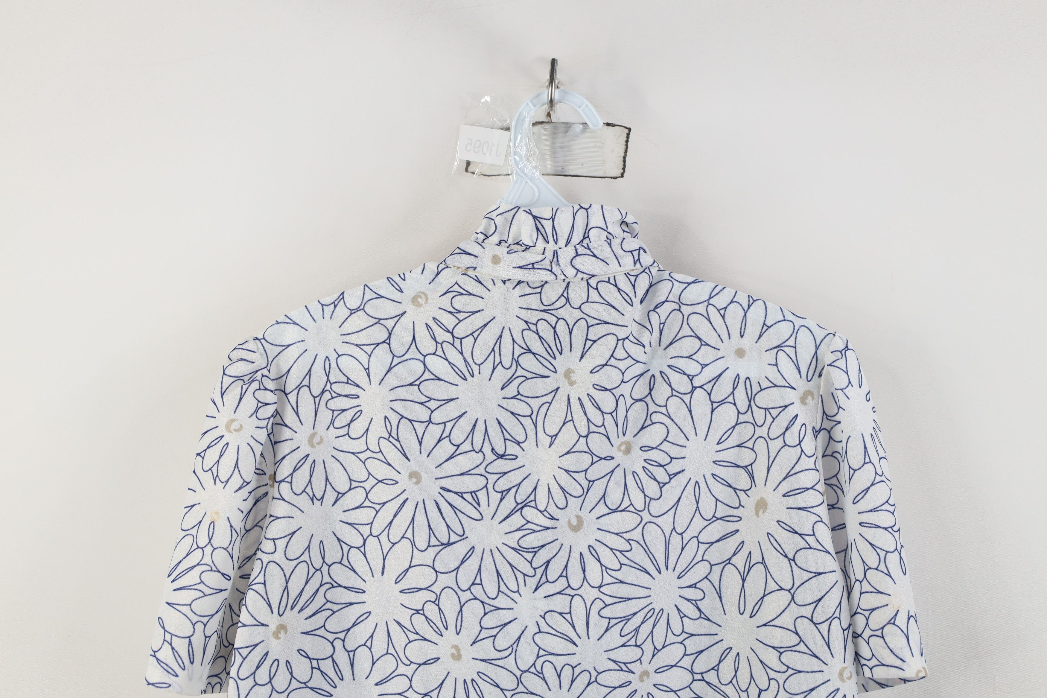 Vintage Vintage 70s Mid Century Modern MCM Knit Button Shirt USA Size L / US 10 / IT 46 - 11 Thumbnail