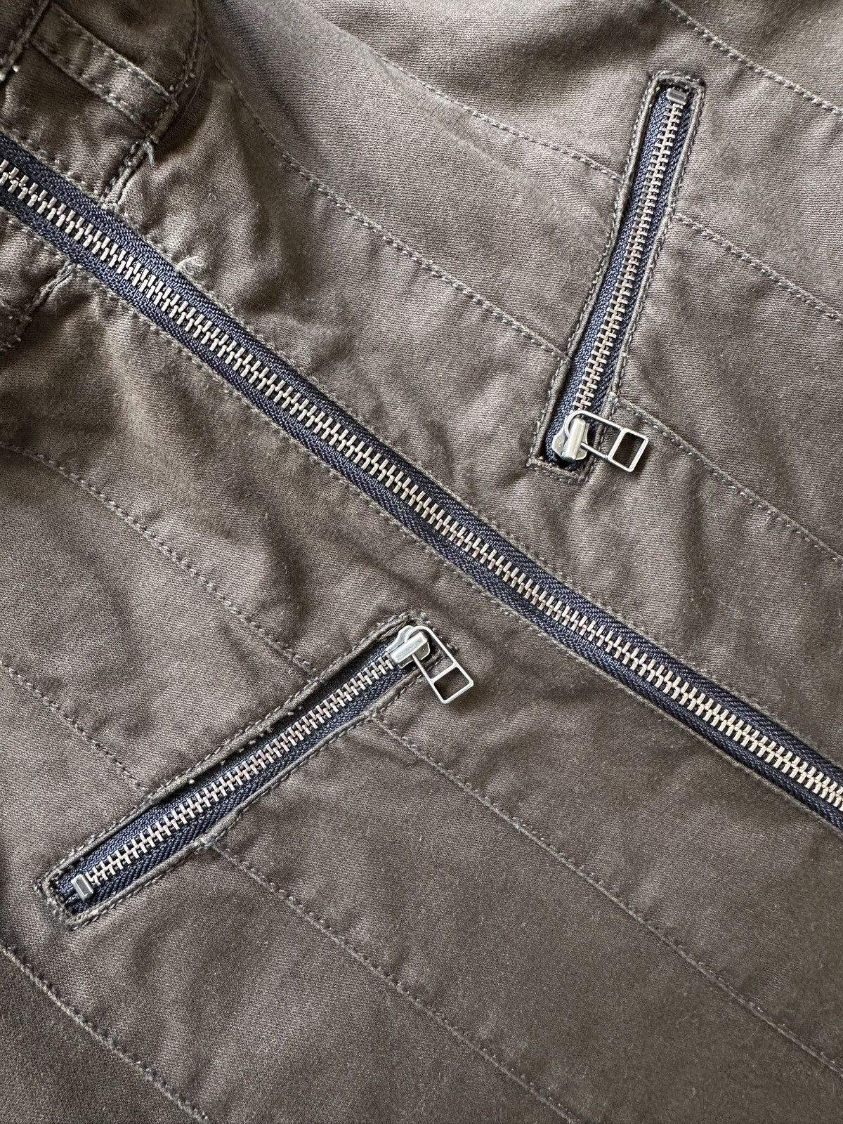 Michel Klein 00's MK Homme J-rock double zipper rider jacket Size US S / EU 44-46 / 1 - 19 Thumbnail