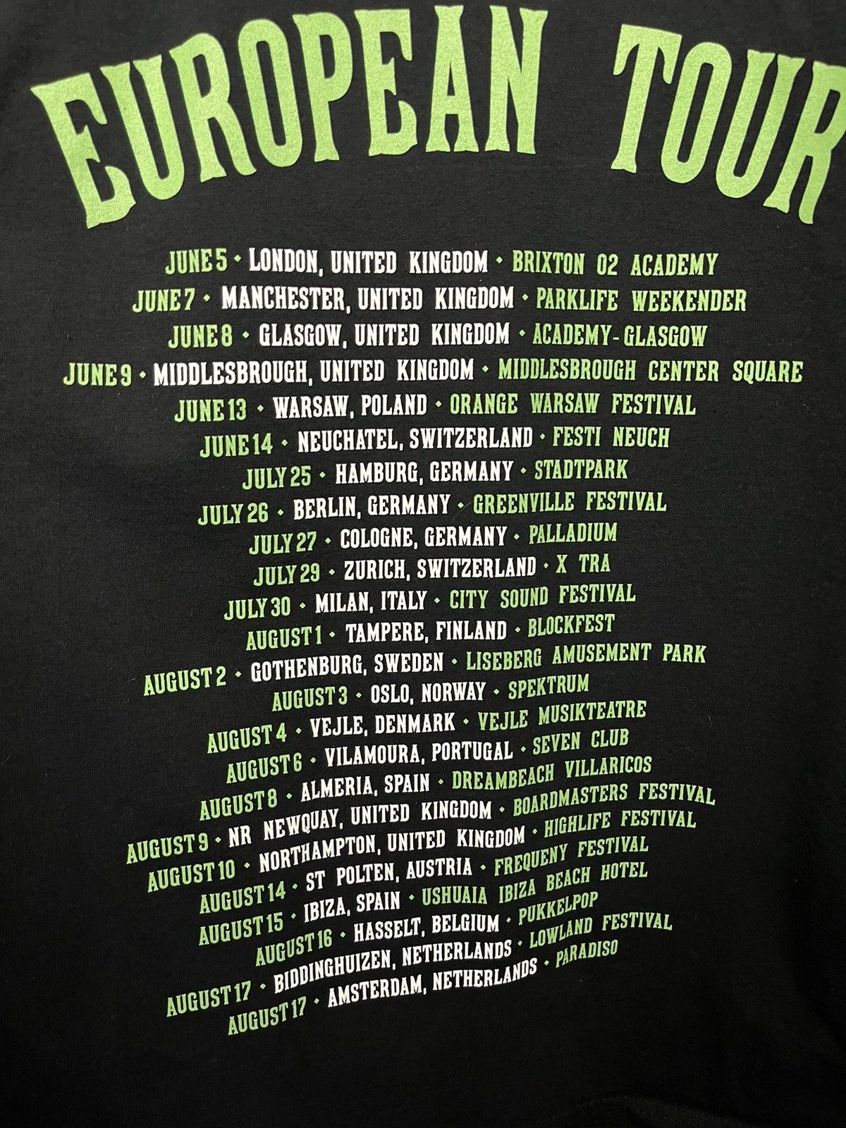 Rap Tees × Snoop Dogg × Vintage Vintage 2014 Snoop Dogg European Tour official merch tee Size US M / EU 48-50 / 2 - 5 Thumbnail