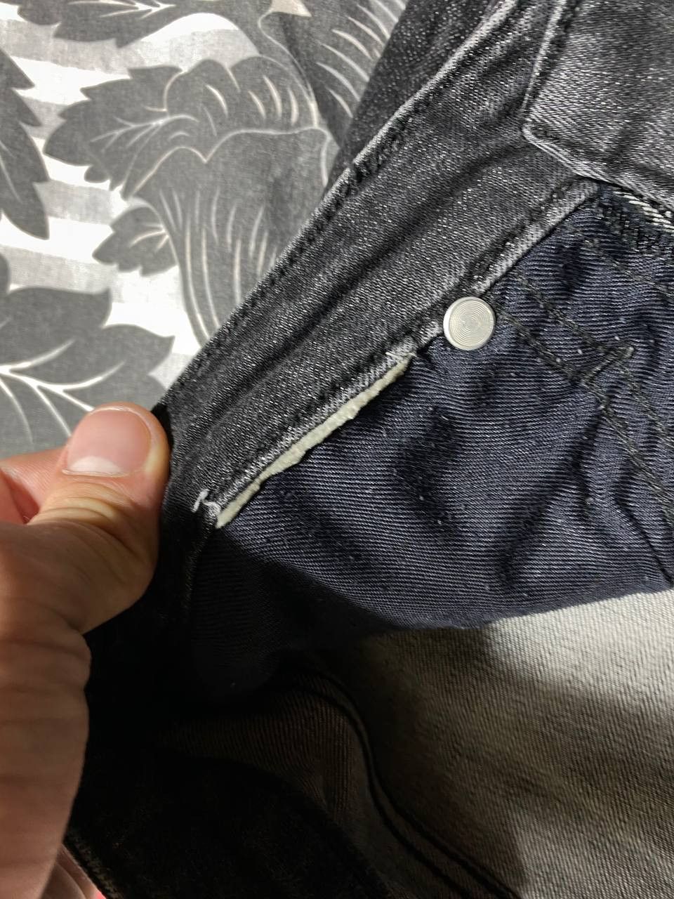 Lee × Vintage Vintage Lee Distressed Denim Pants Size US 32 / EU 48 - 15 Thumbnail