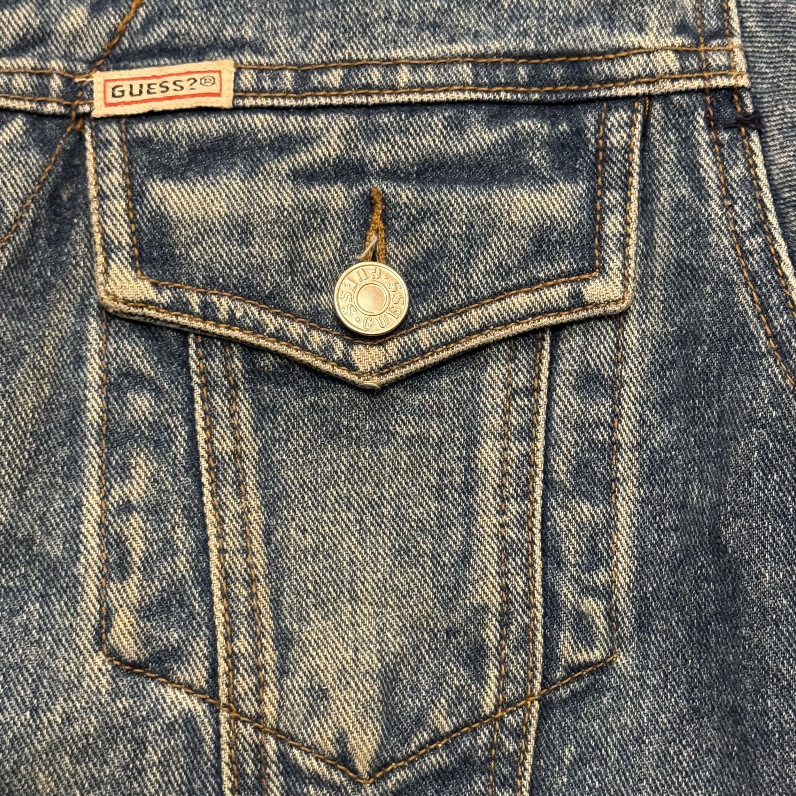 Georges Marciano Vintage 1980s Georges Marciano for Guess Denim Jacket, Small Size US S / EU 44-46 / 1 - 7 Thumbnail