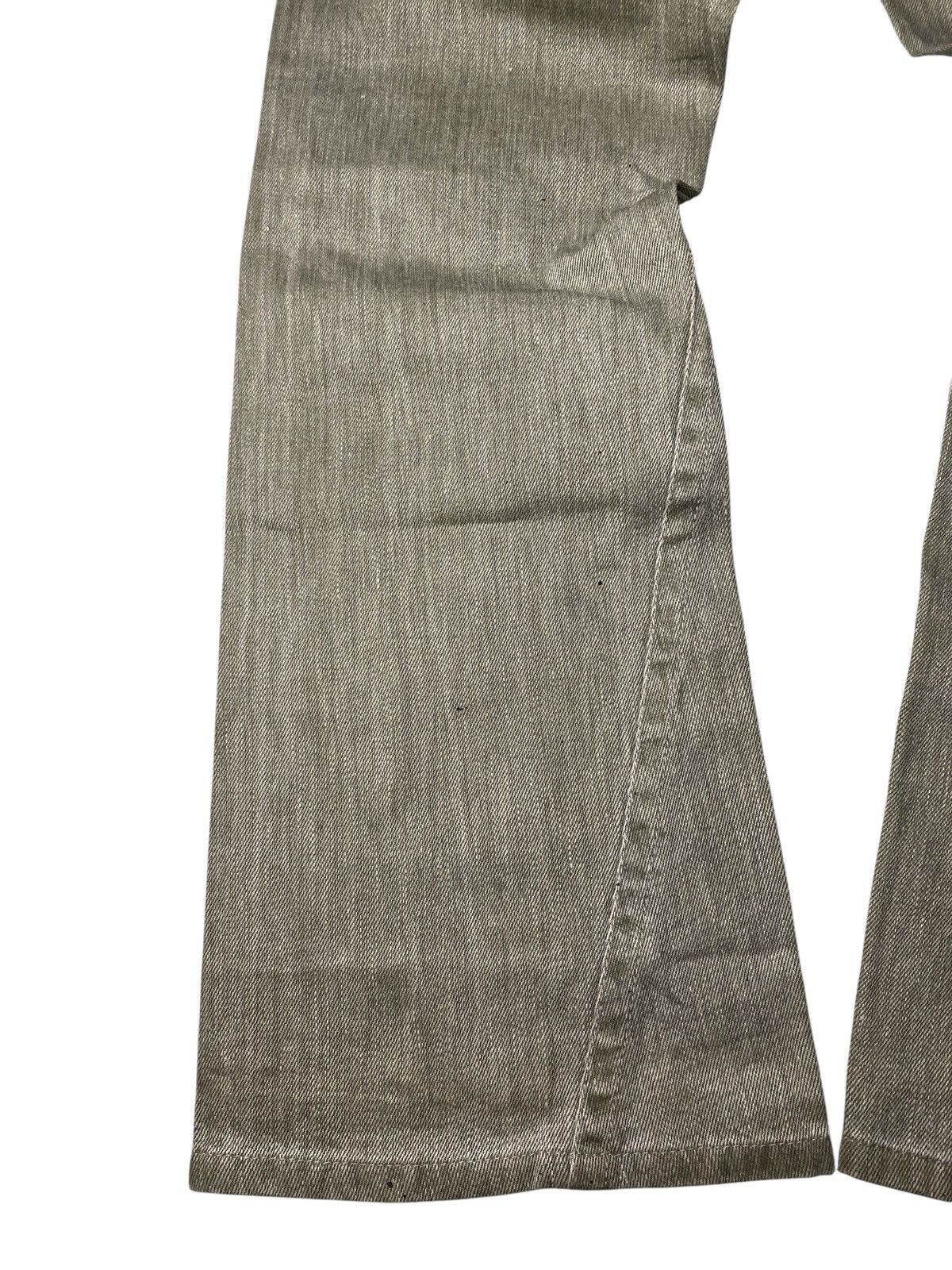 If Six Was Nine 2000's Tornado Mart Flared Spiral Rare Color Jeans Size US 30 / EU 46 - 10 Thumbnail