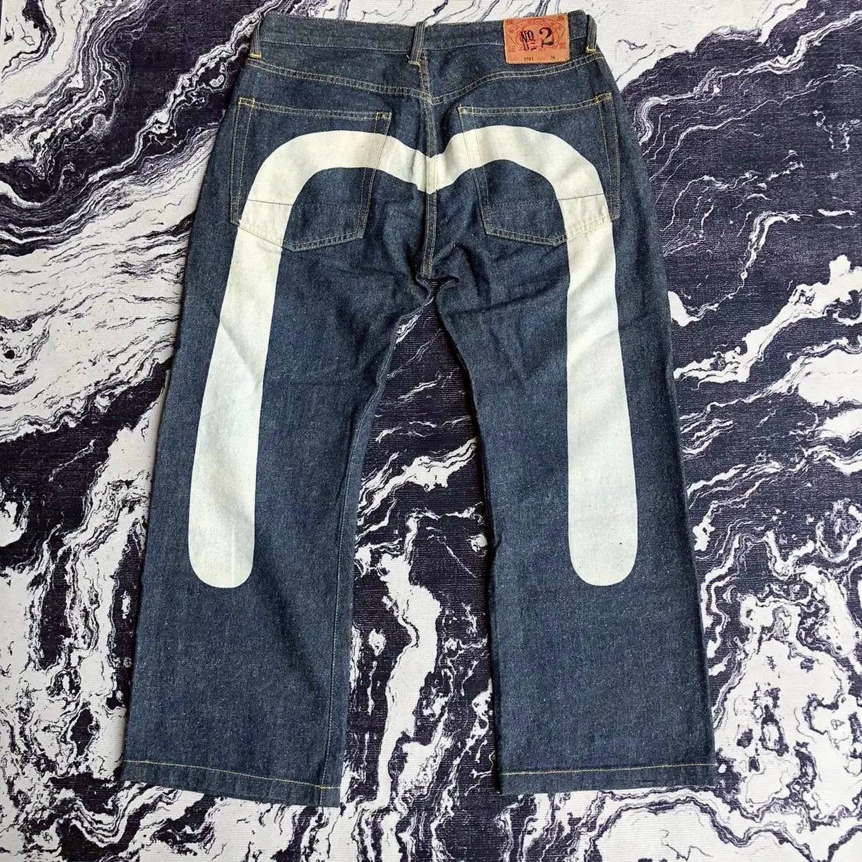 Evisu Evisu No.2 Daicock Rare Selvedge Denim Lot 0001 Denim W34 Size US 36 / EU 52 - 1 Thumbnail