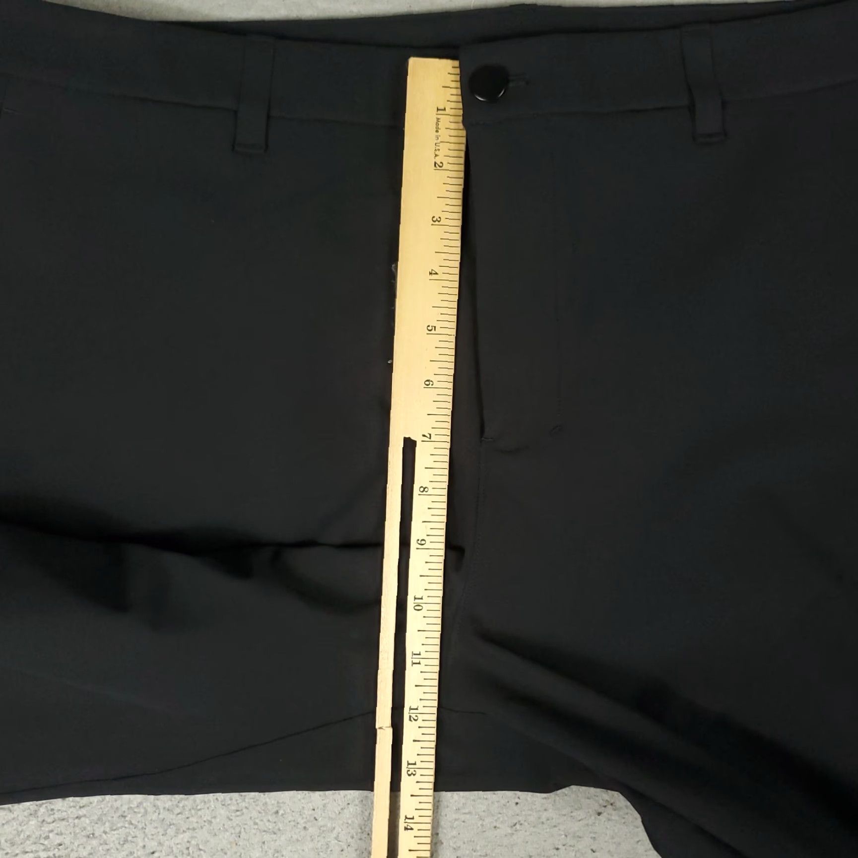 Lululemon Lululemon Pants Mens 38x34 Black Chino Flat Front Regular Straight Pocket Slash Pockets Logo Modern Classic Sports Size US 38 / EU 54 - 4 Thumbnail