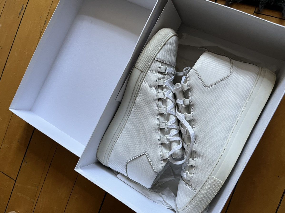 Balenciaga Balenciaga Arena White (EU 43) Size US 10 / EU 43 - 2 Thumbnail