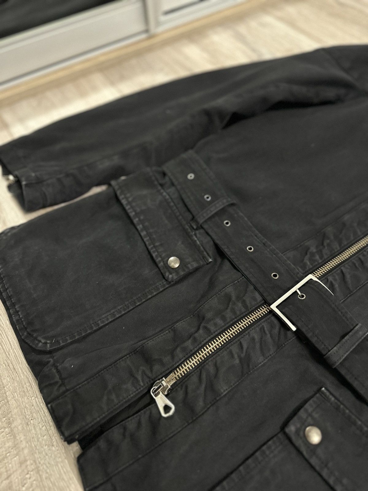 Maison Margiela Martin Margiela 2005 AW Military Rider Biker Jacket Coat Size US M / EU 48-50 / 2 - 8 Thumbnail