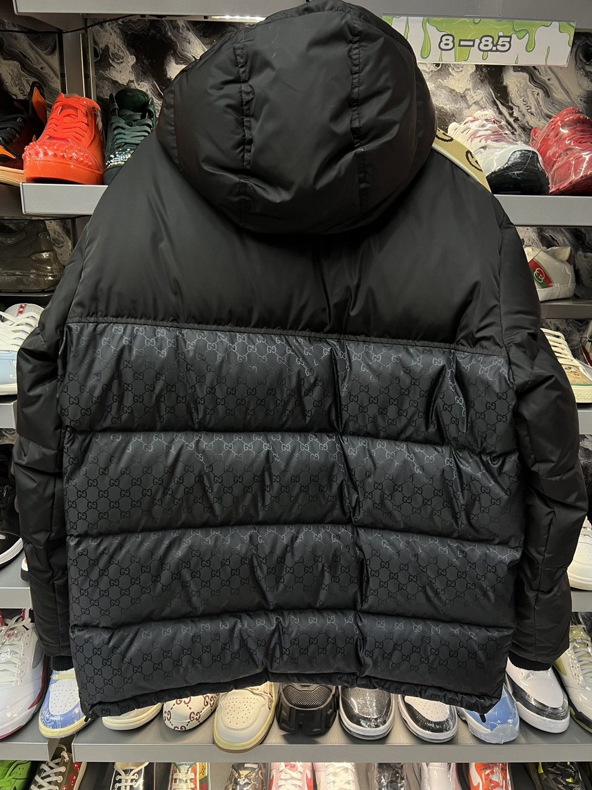 Gucci Gucci GG Jacquard Nylon Padded Coat Size US M / EU 48-50 / 2 - 2 Thumbnail