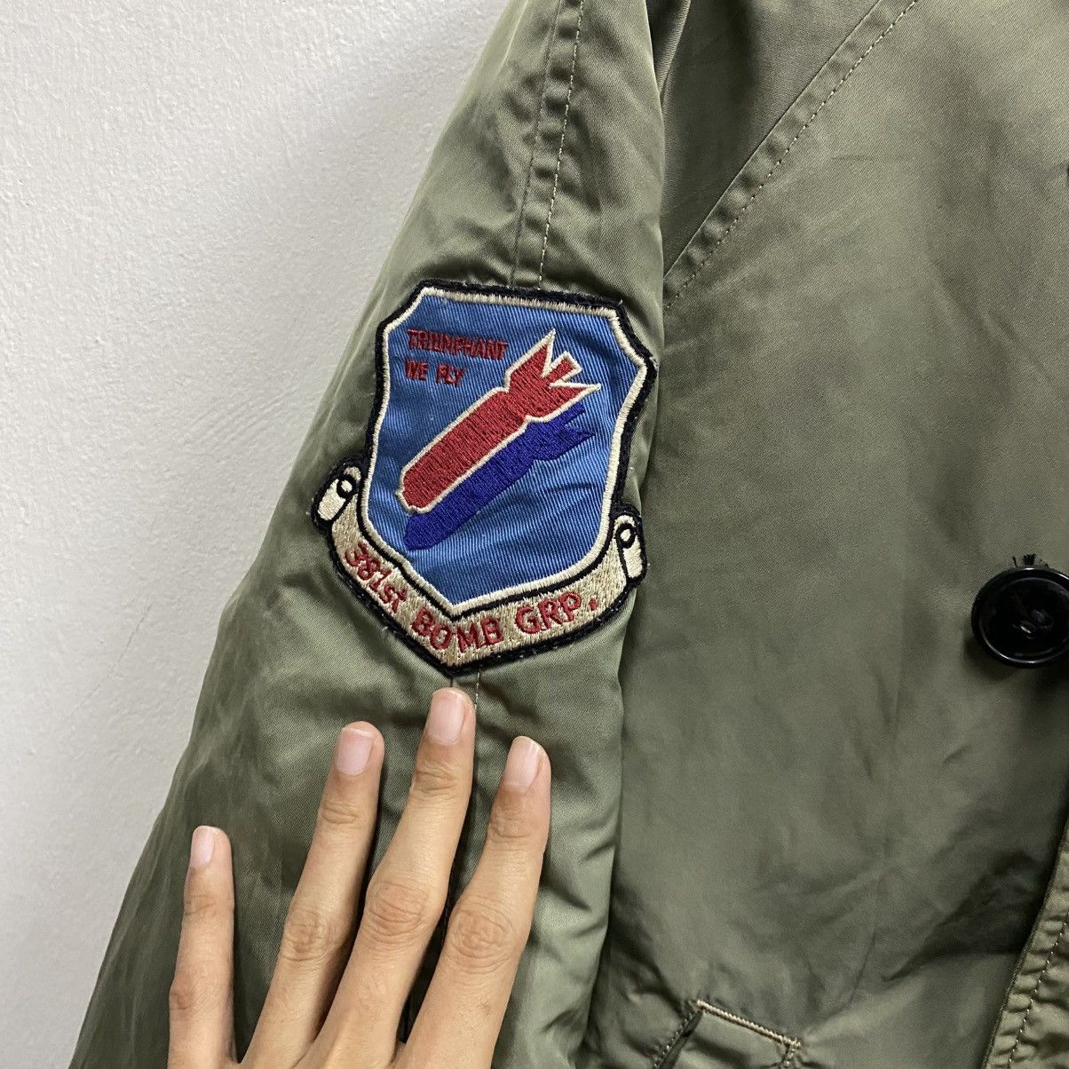 Tedman Tedman (Ted Company) MA-1 flight jacket with patches Size US M / EU 48-50 / 2 - 5 Thumbnail