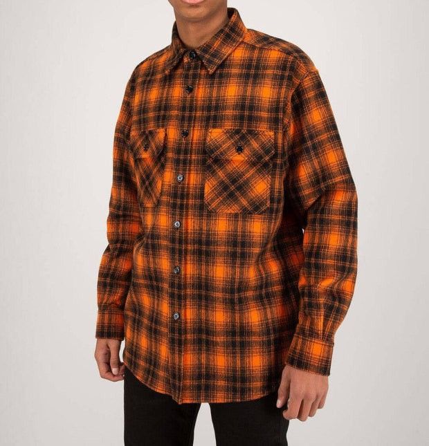 Celine Celine Mens Oversized Check Wool Flannel Shirt Jacket Size US M / EU 48-50 / 2 - 2 Thumbnail