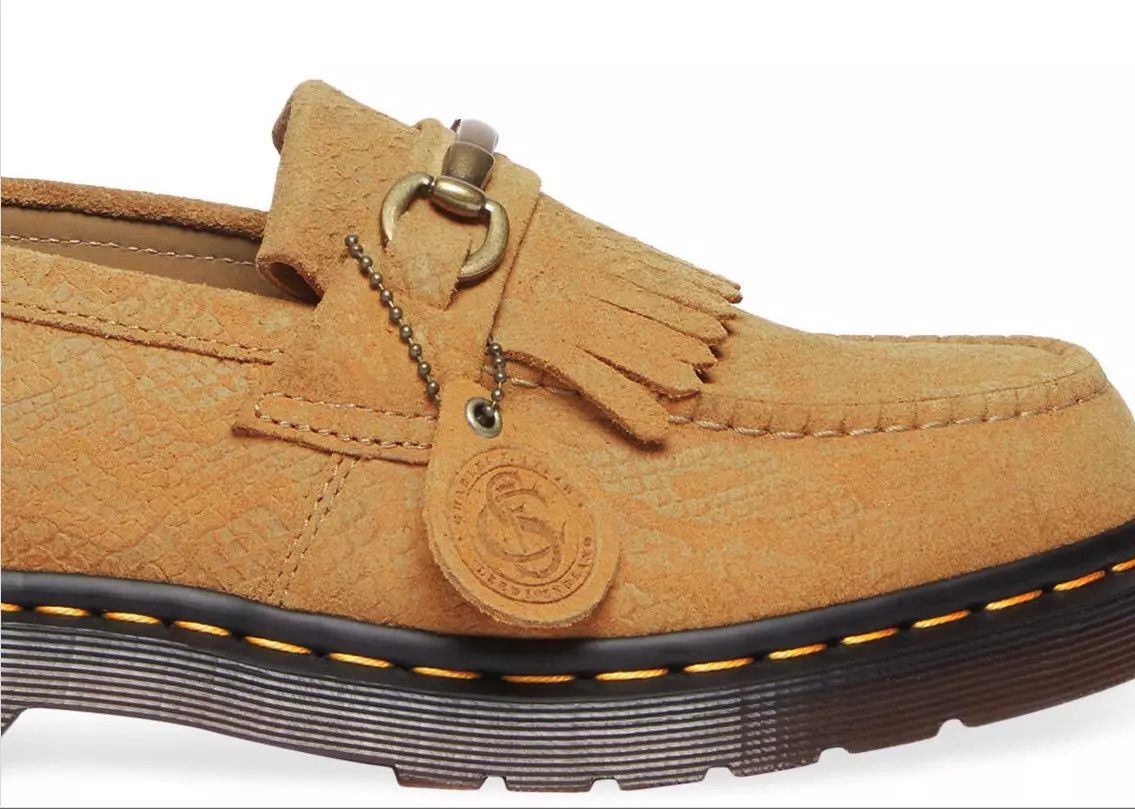 Dr. Martens US M 10 ~ ADRIAN SNAFFLE REPELLO EMBOSS SUEDE KILTIE LOAFERS Size US 5 / EU 37 - 7 Thumbnail