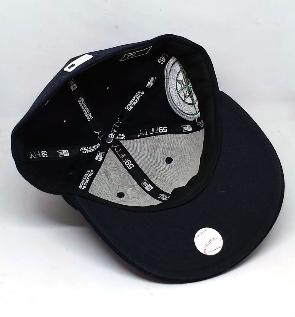 New Era New Era 59Fifty Seattle Mariners 7 1/2 (59.6cm) Cap - Wool Size 40 - 7 Thumbnail