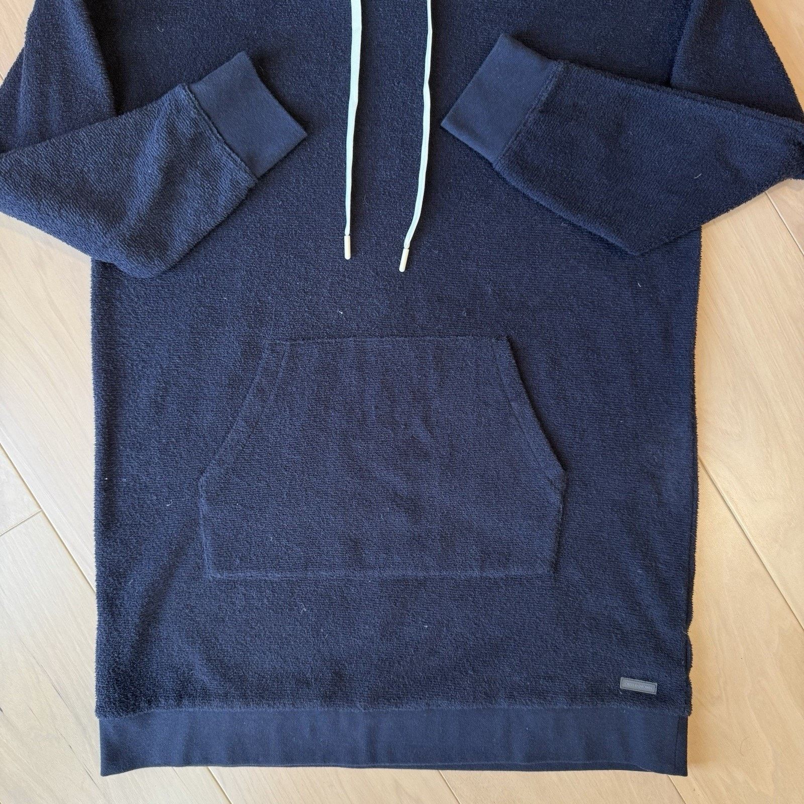 Outerknown Outerknown Hoodie Dress Women's Medium Navy Terry Cotton Size M / US 6-8 / IT 42-44 - 5 Thumbnail