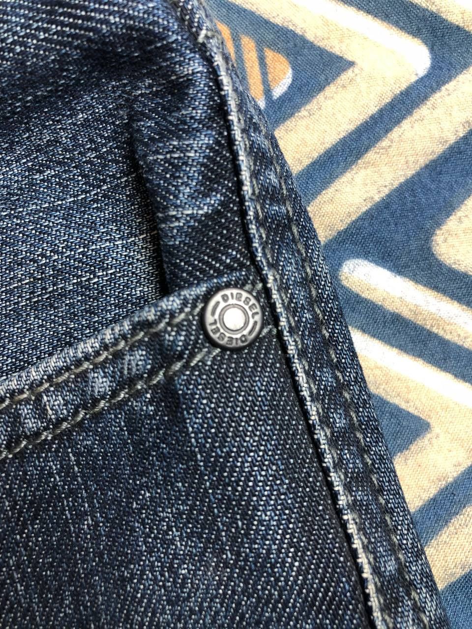 Japanese Brand Crazy Crash Dirty Baggy Faded Jean Japan Avant Garde Style Size US 32 / EU 48 - 17 Thumbnail