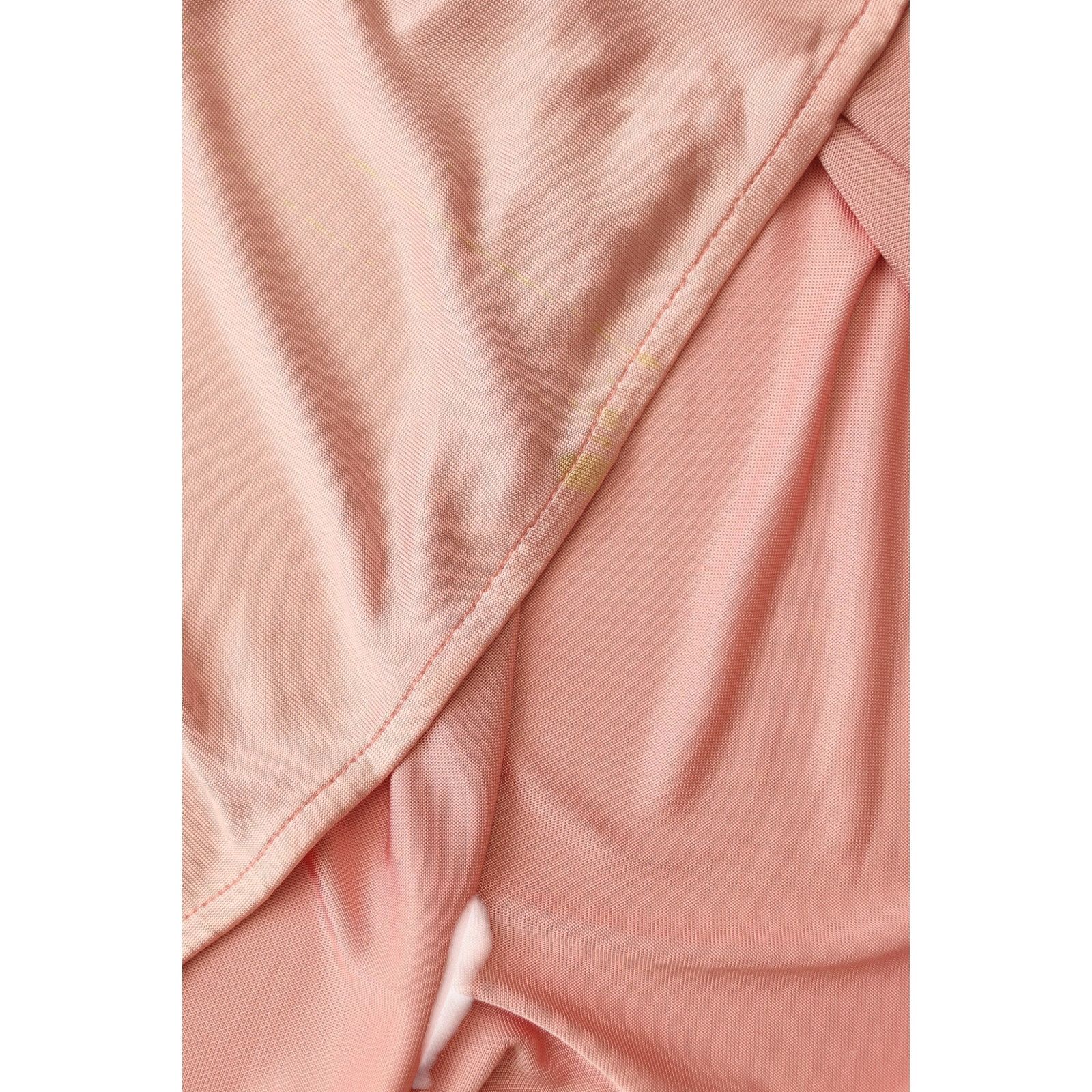 Cucciolo by Tom Ford S/S 2000 Plunge Crystal Belted Pink Dress Size S / US 4 / IT 40 - 6 Thumbnail
