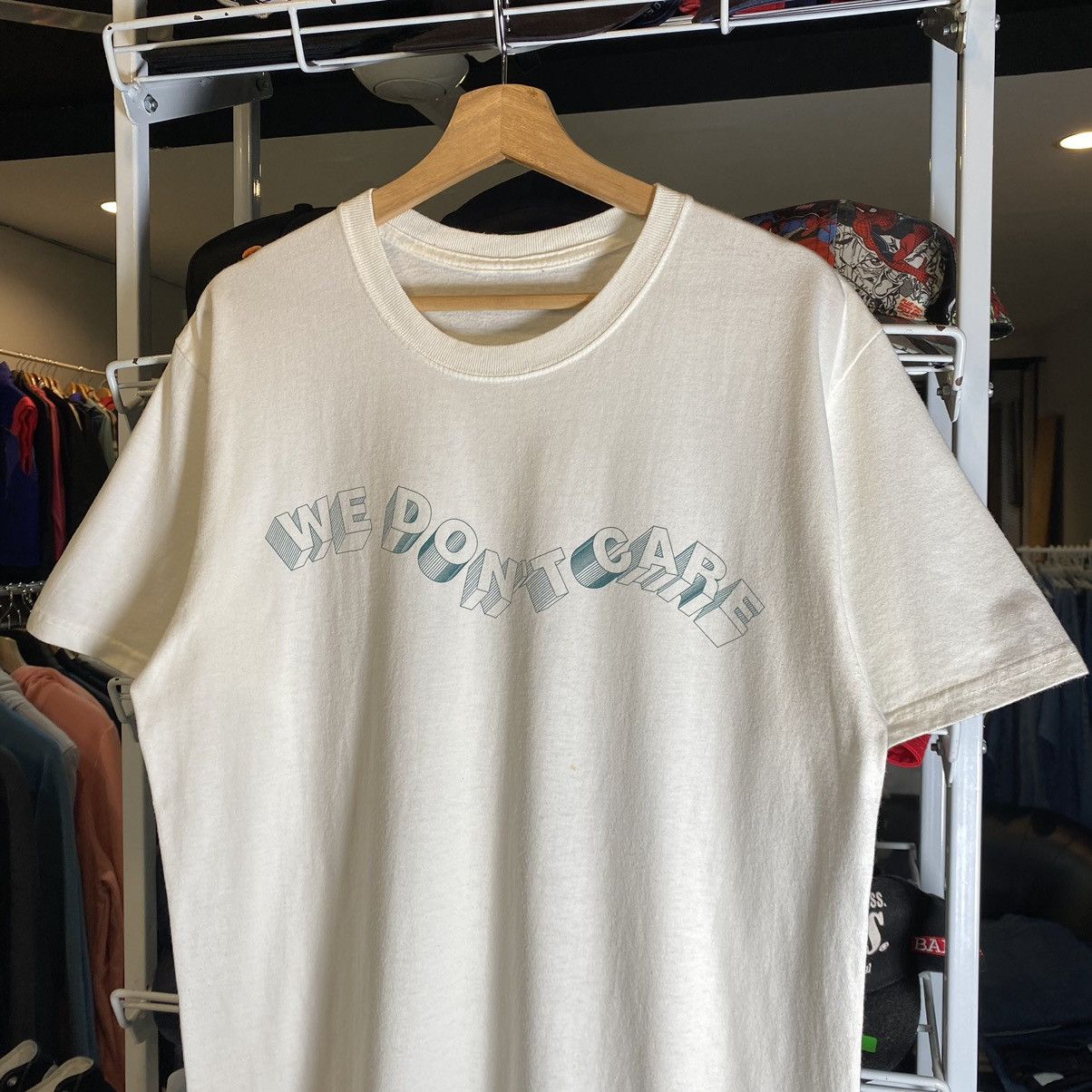 Undercover VINTAGE RARE AW99🔥Undercover “We Don’t Care” T-Shirts Large Size US L / EU 52-54 / 3 - 3 Thumbnail