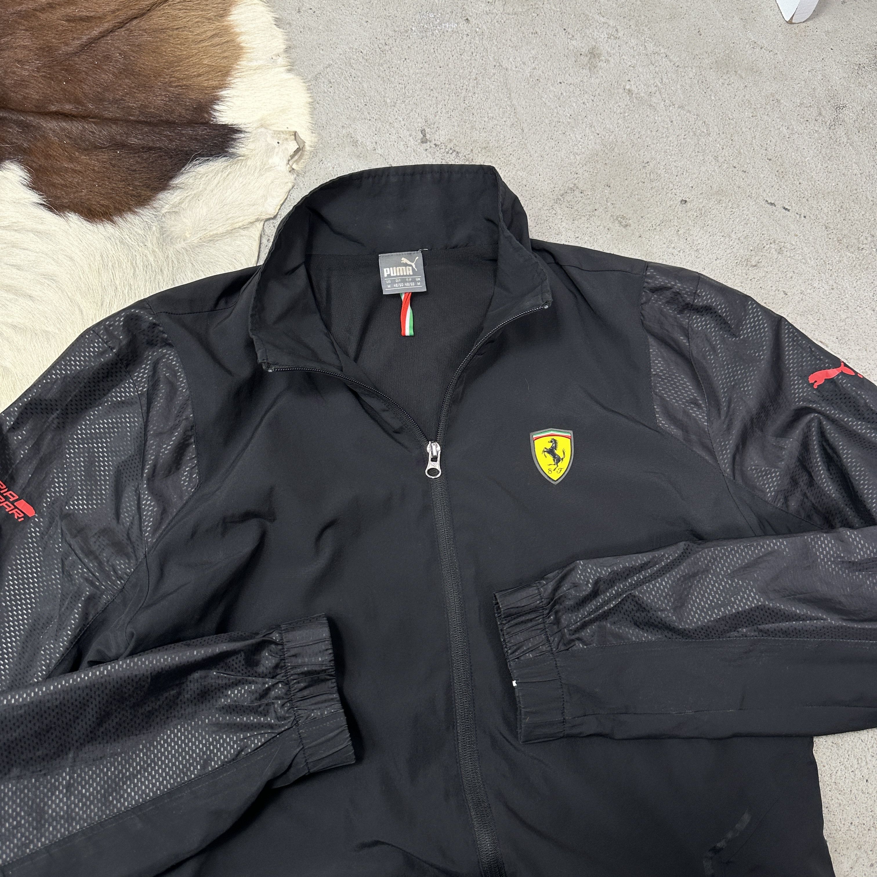 Ferrari × Puma Vintage Streetwear Moto Ferrari Puma Jacket/Sweatshirt 00s Size US M / EU 48-50 / 2 - 4 Thumbnail