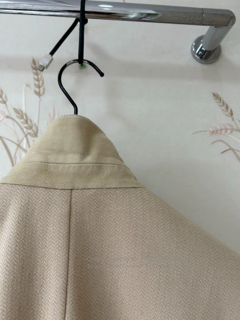 Loro Piana Loro Piana Cream silk cotton blazer Size S / US 4 / IT 40 - 6 Thumbnail