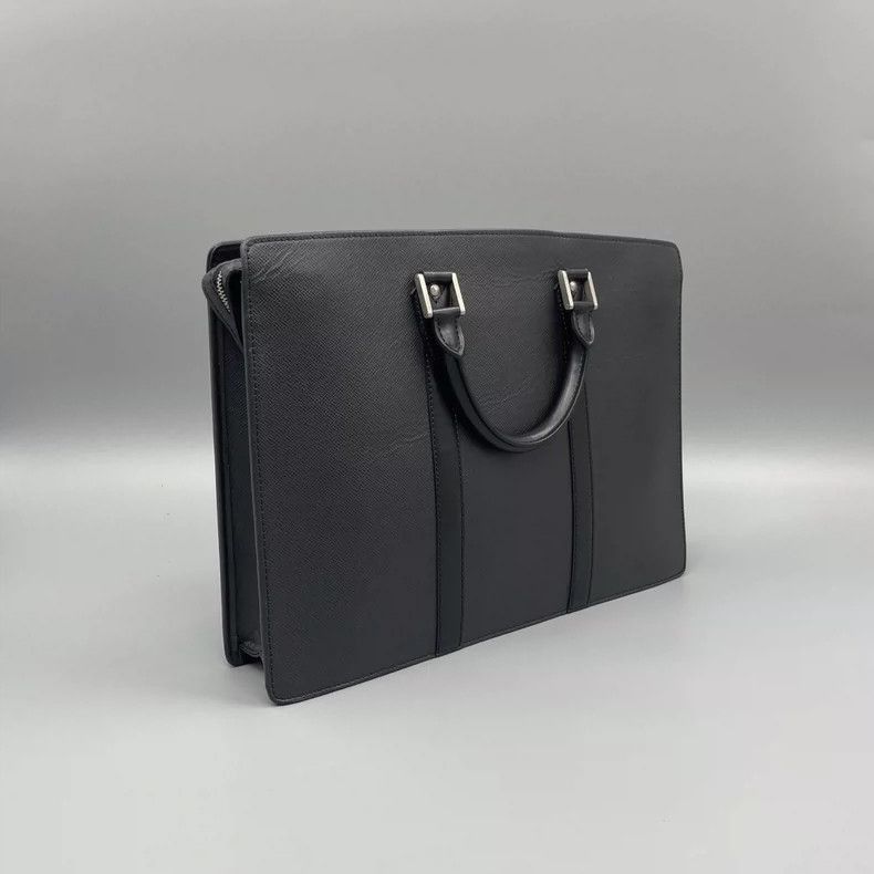 Louis Vuitton Louis Vuitton Leather Briefcase Handbag 41*29 -2505 Size ONE SIZE - 6 Thumbnail