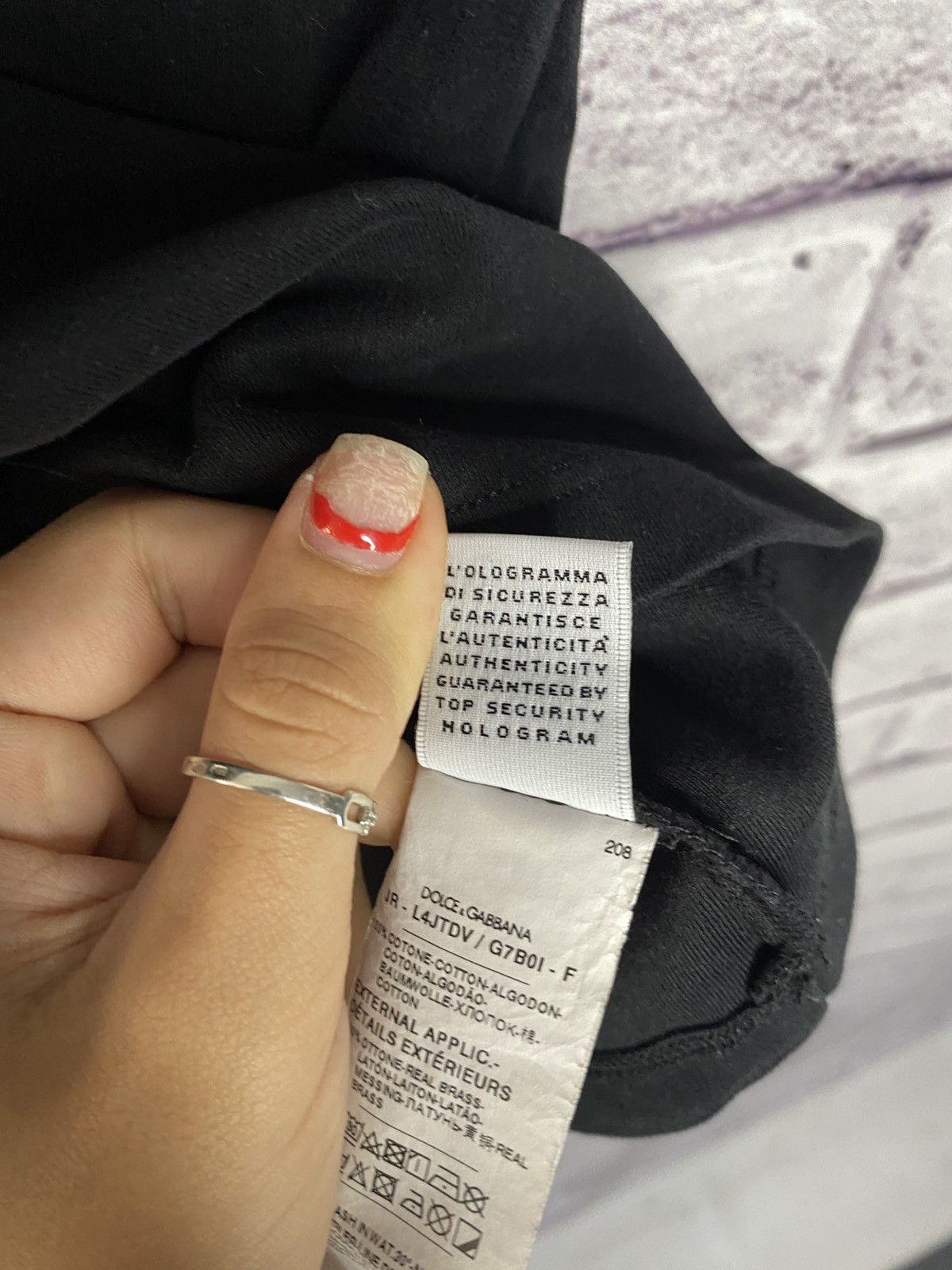 Dolce & Gabbana Womens Vintage Luxury Dolce&Gabbana crop tops big logo Size XS / US 0-2 / IT 36-38 - 8 Thumbnail