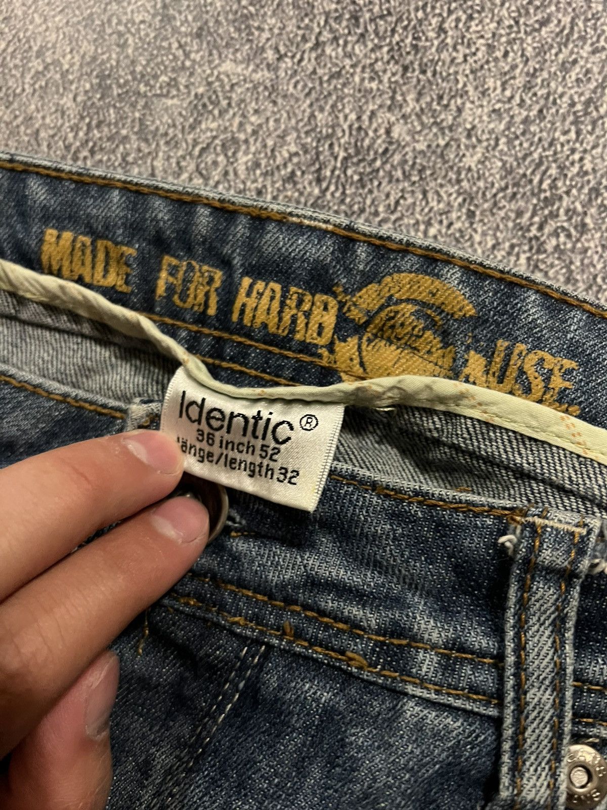 Vintage Vintage Baggy Streetwear Jeans / Hysteric Glamour Style Y2K Size US 38 / EU 54 - 7 Thumbnail