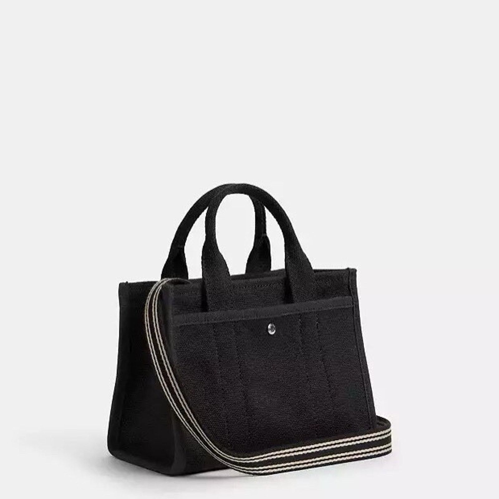 Coach NWT COACH Cargo Tote Bag 20 CZ098 Silver/Black Canvas Size ONE SIZE - 7 Thumbnail