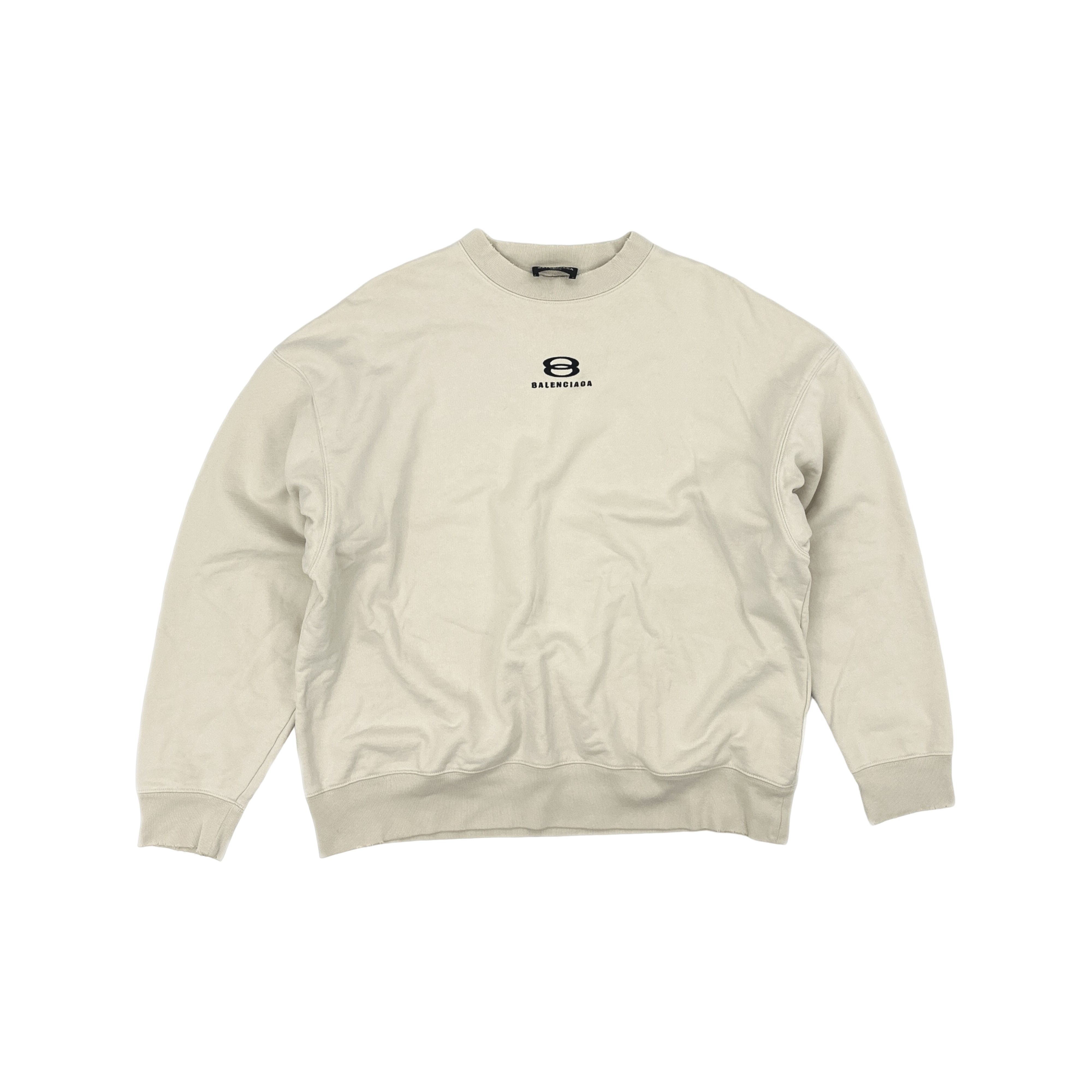 Balenciaga Balenciaga SS22 Logo Crewneck Sweatshirt S Size US S / EU 44-46 / 1 - 1 Thumbnail