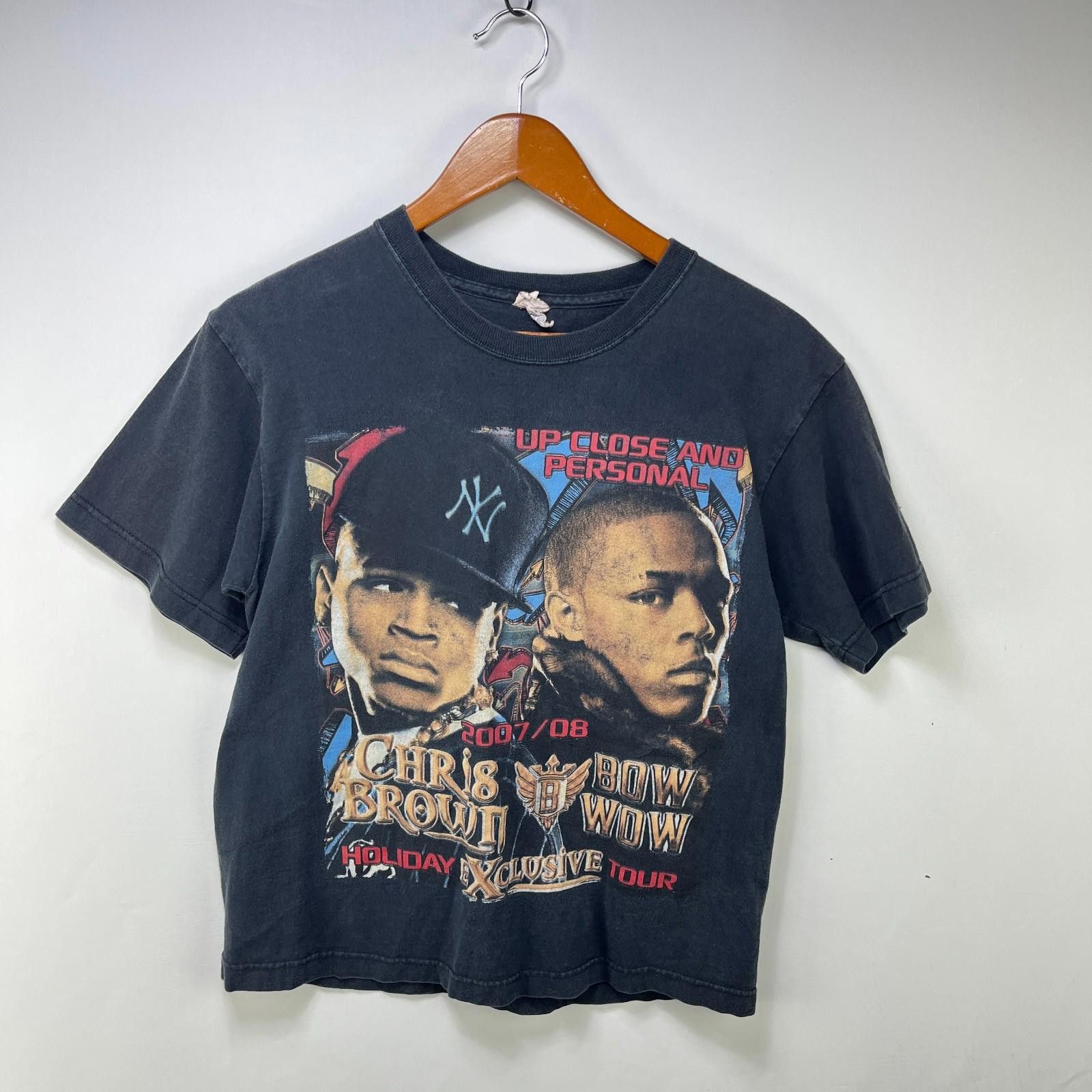 Vintage Vintage Chris Brown Bow Wow Soulja Tour Rap T Shirt Medium Size US M / EU 48-50 / 2 - 1 Thumbnail